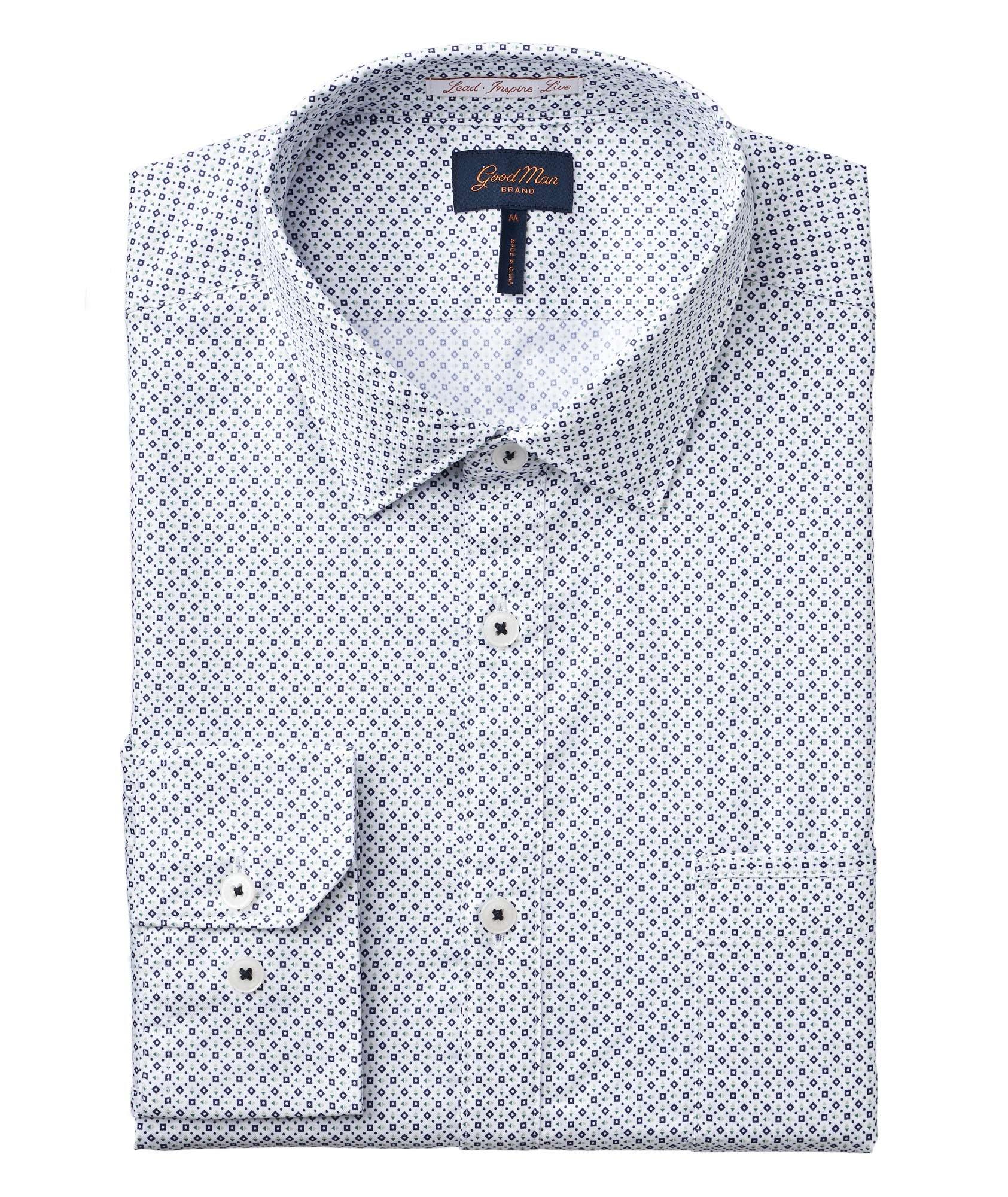 Neat-Printed Cotton Shirt image 0
