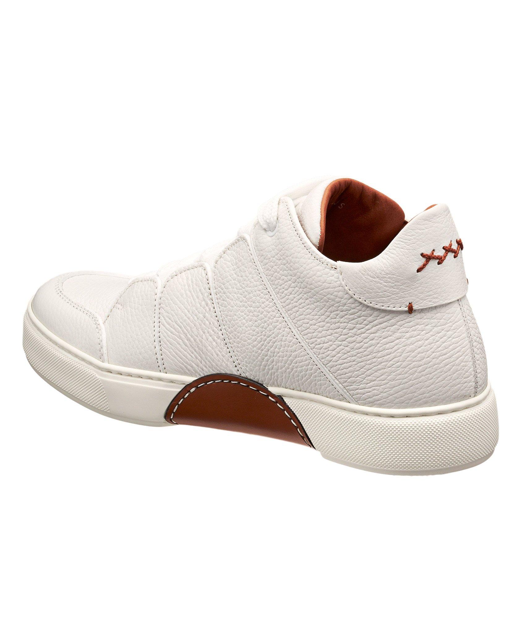 Tiziano Tumbled Calfskin Sneakers image 1