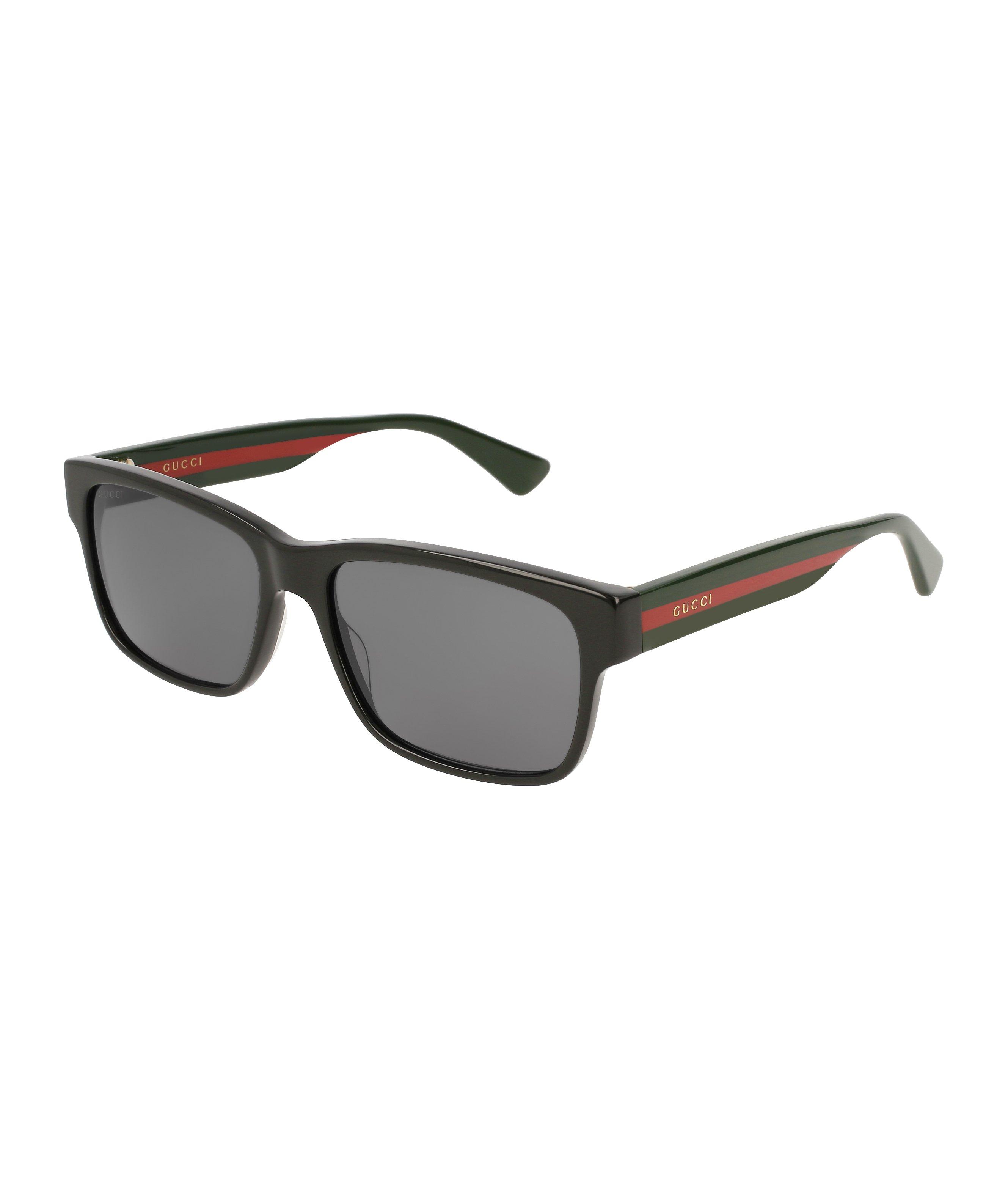 Rectangular Acetate Sunglasses image 0