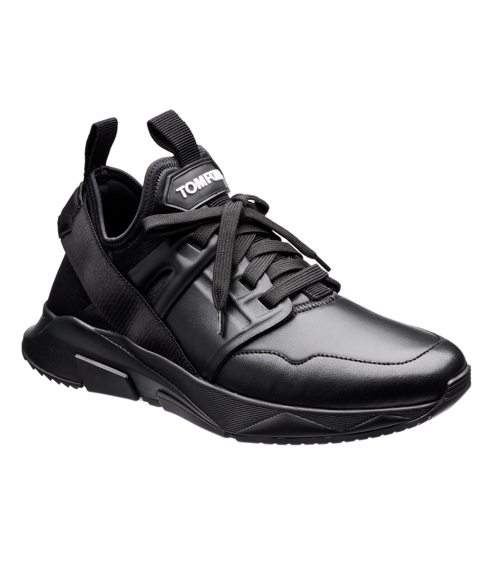 Jago Leather & Neoprene Sneakers image 0