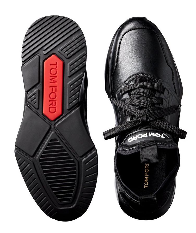 Jago Leather & Neoprene Sneakers image 2
