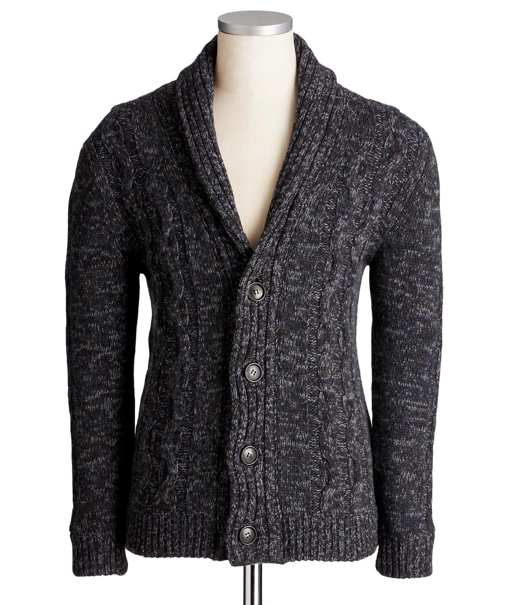 Cable-Knit Wool-Cashmere Cardigan image 0