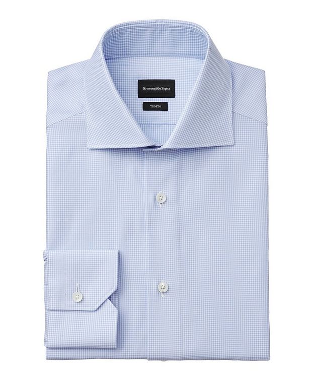 Slim Fit Checked Trofeo Dress Shirt picture 1