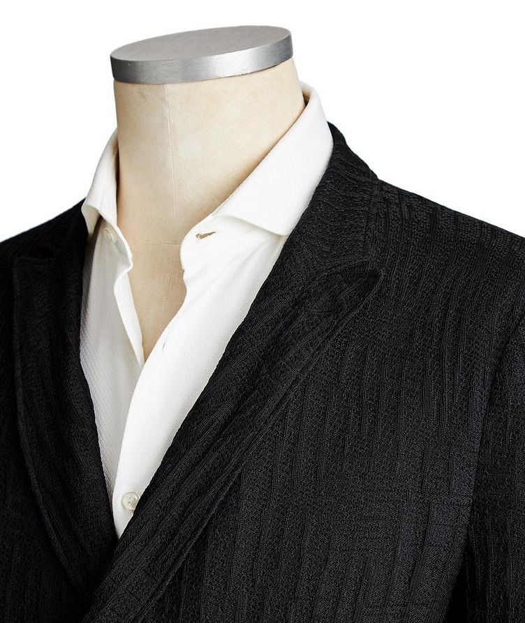 Unstructured Textured Sports Jacket image 1