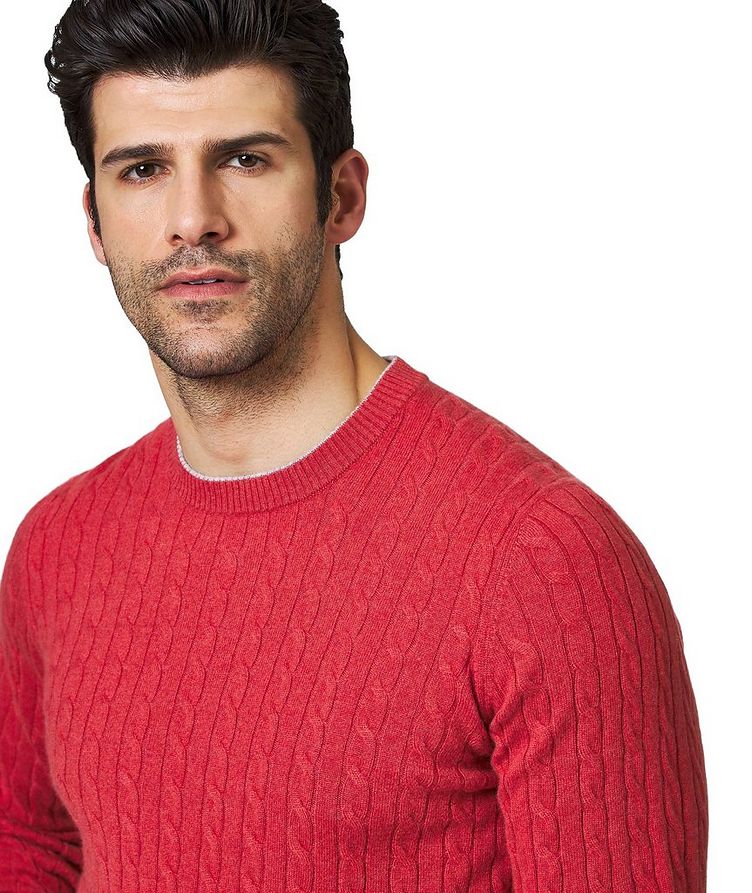 Cashmere Cable Knit Sweater image 1