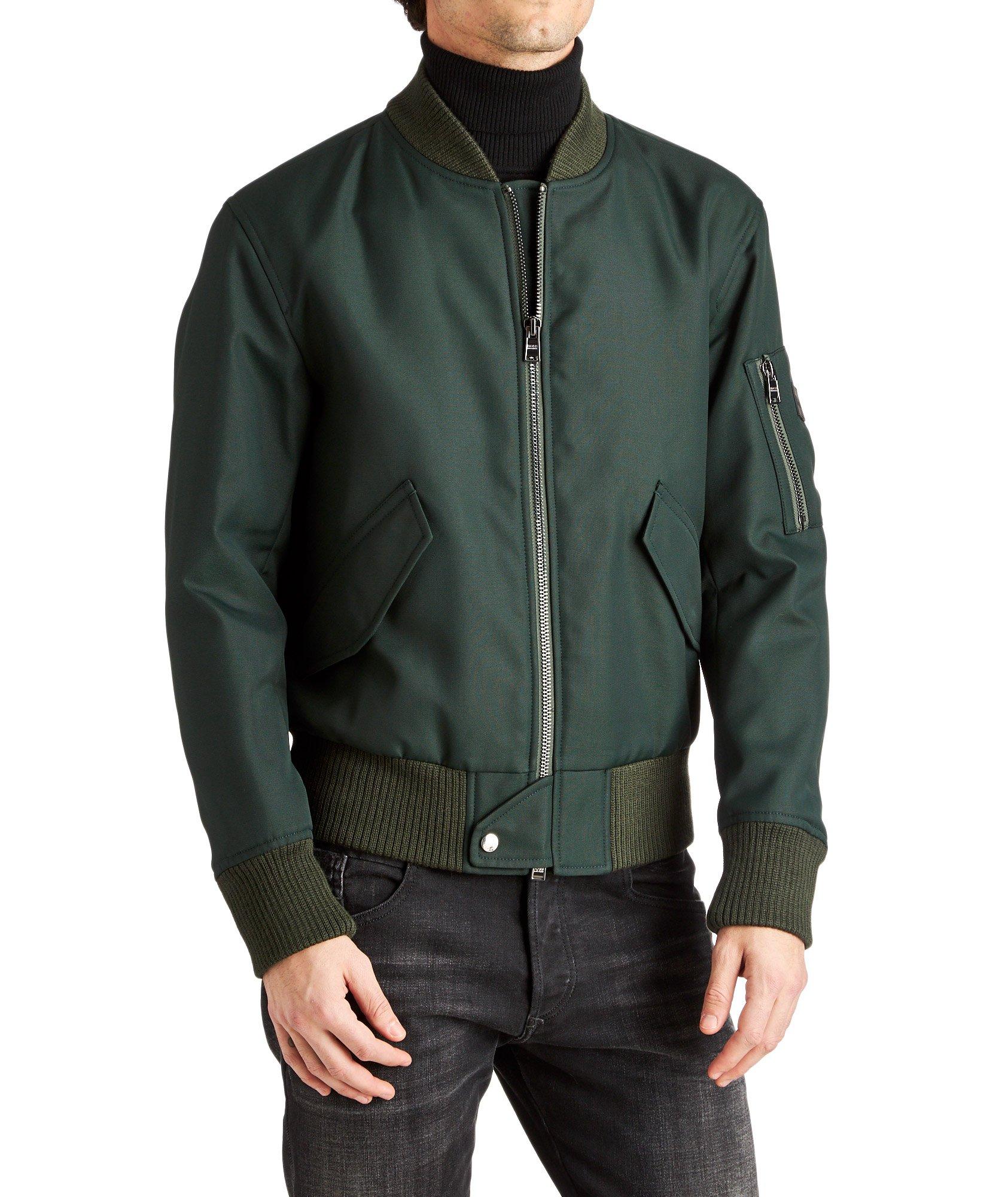 Water-Repellent Bomber Jacket image 0