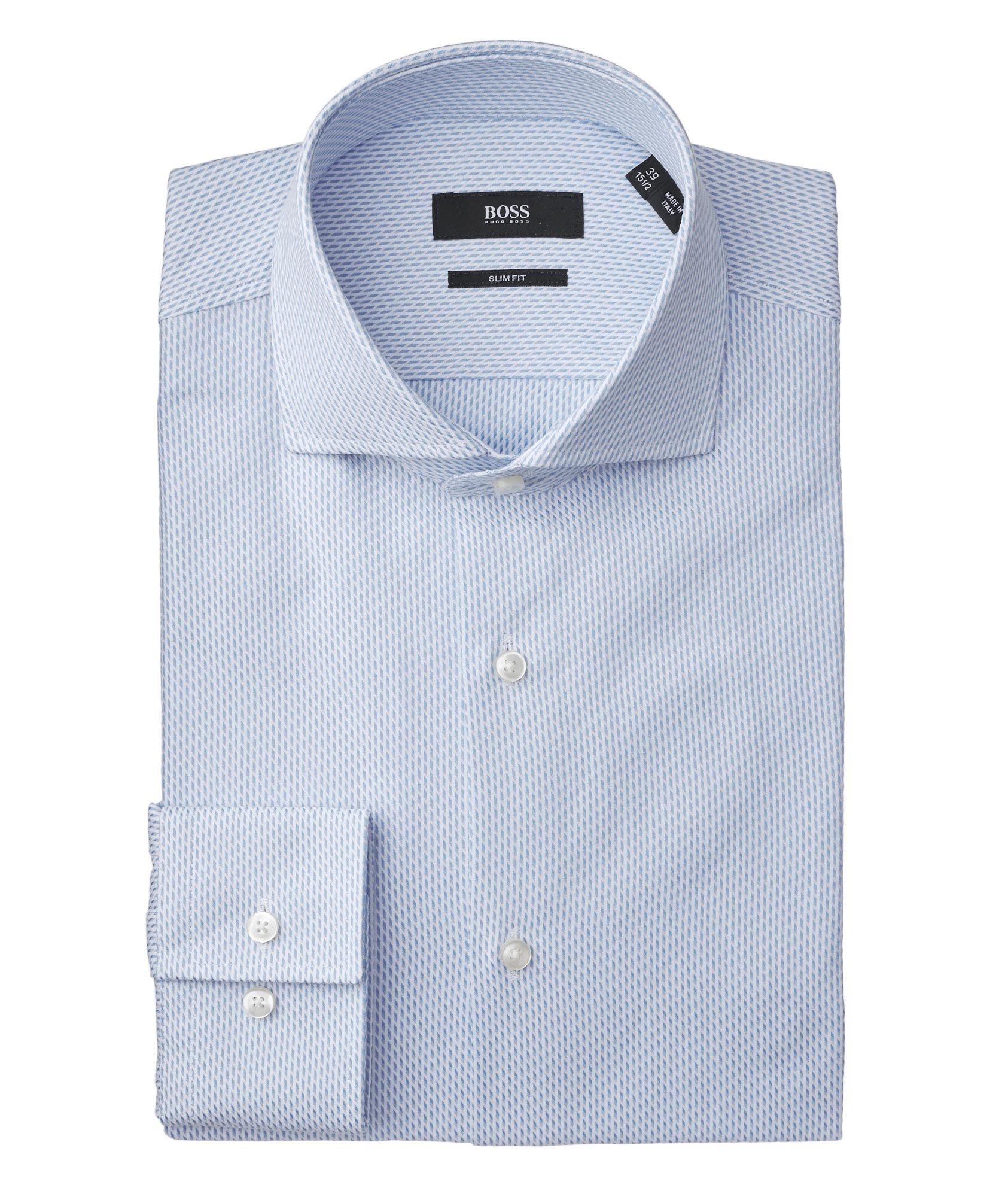 Chemise habillée imprimée de coupe amincie image 0