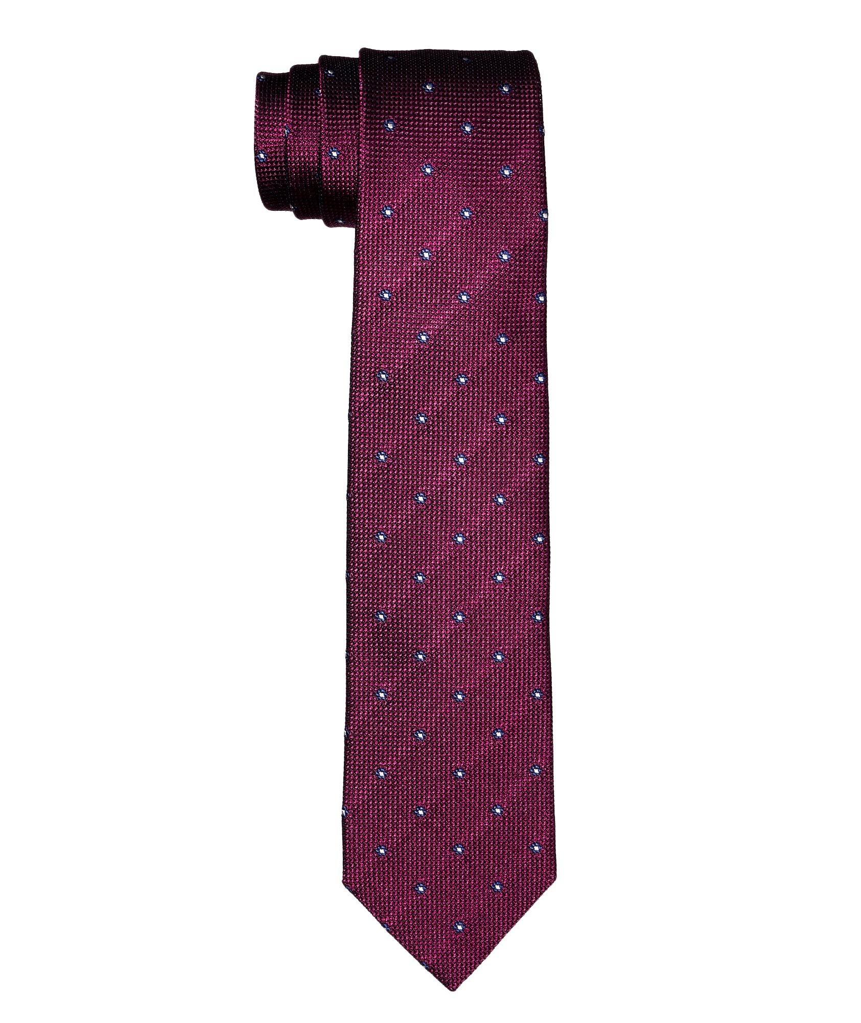 Cravate texturée en soie image 0