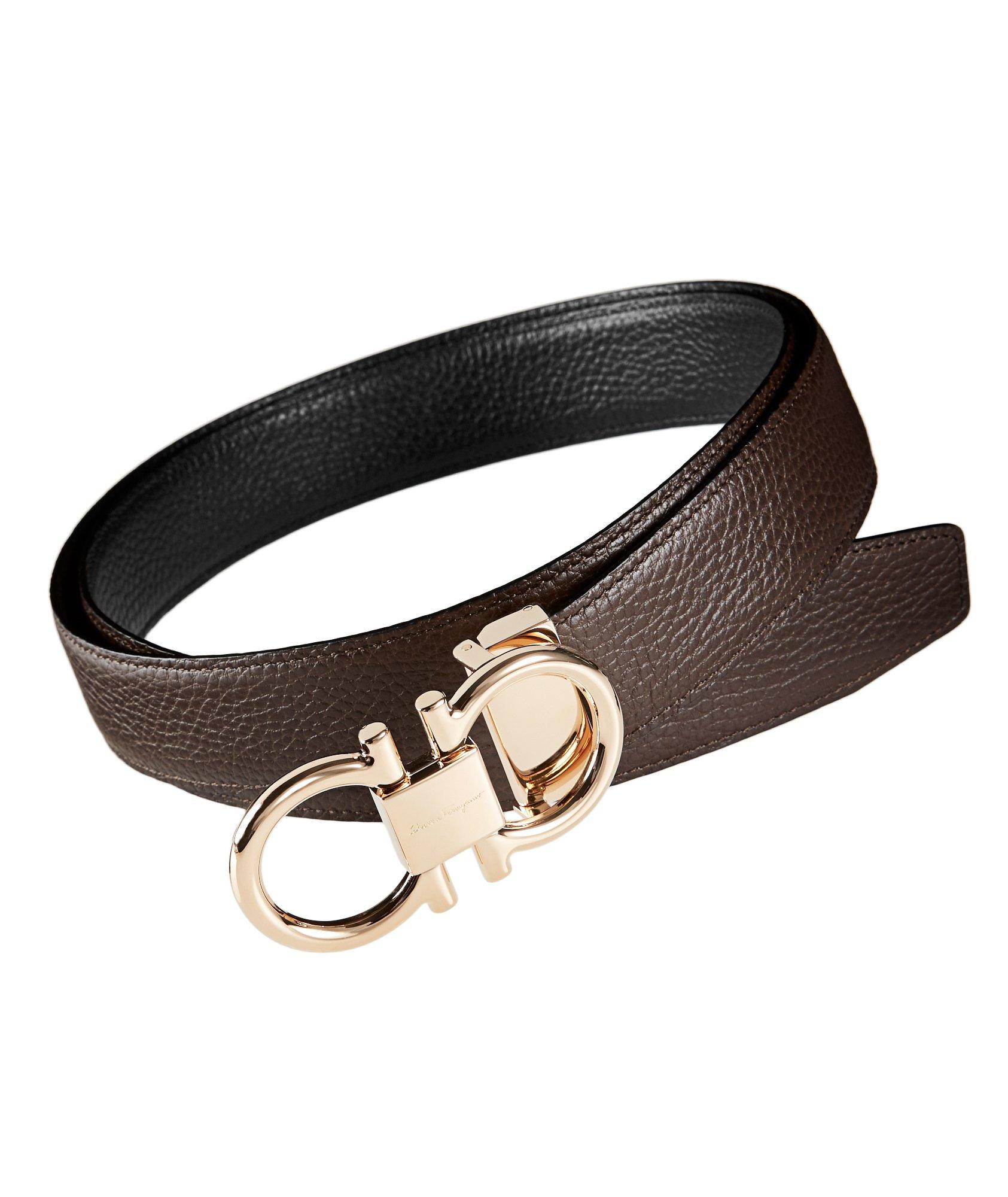 Reversible Double Gancini Belt image 0