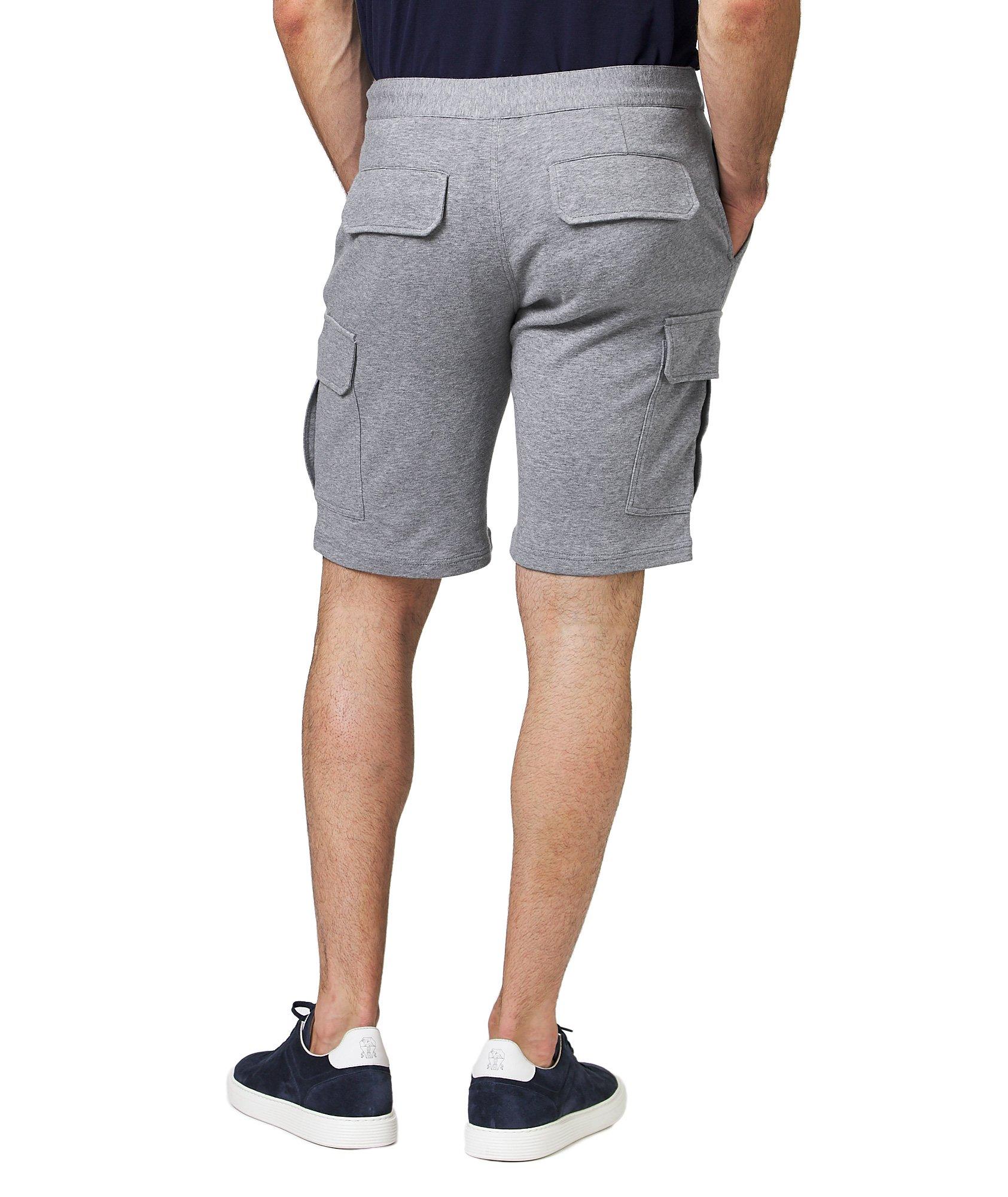 Cotton-Jersey Cargo Shorts image 1
