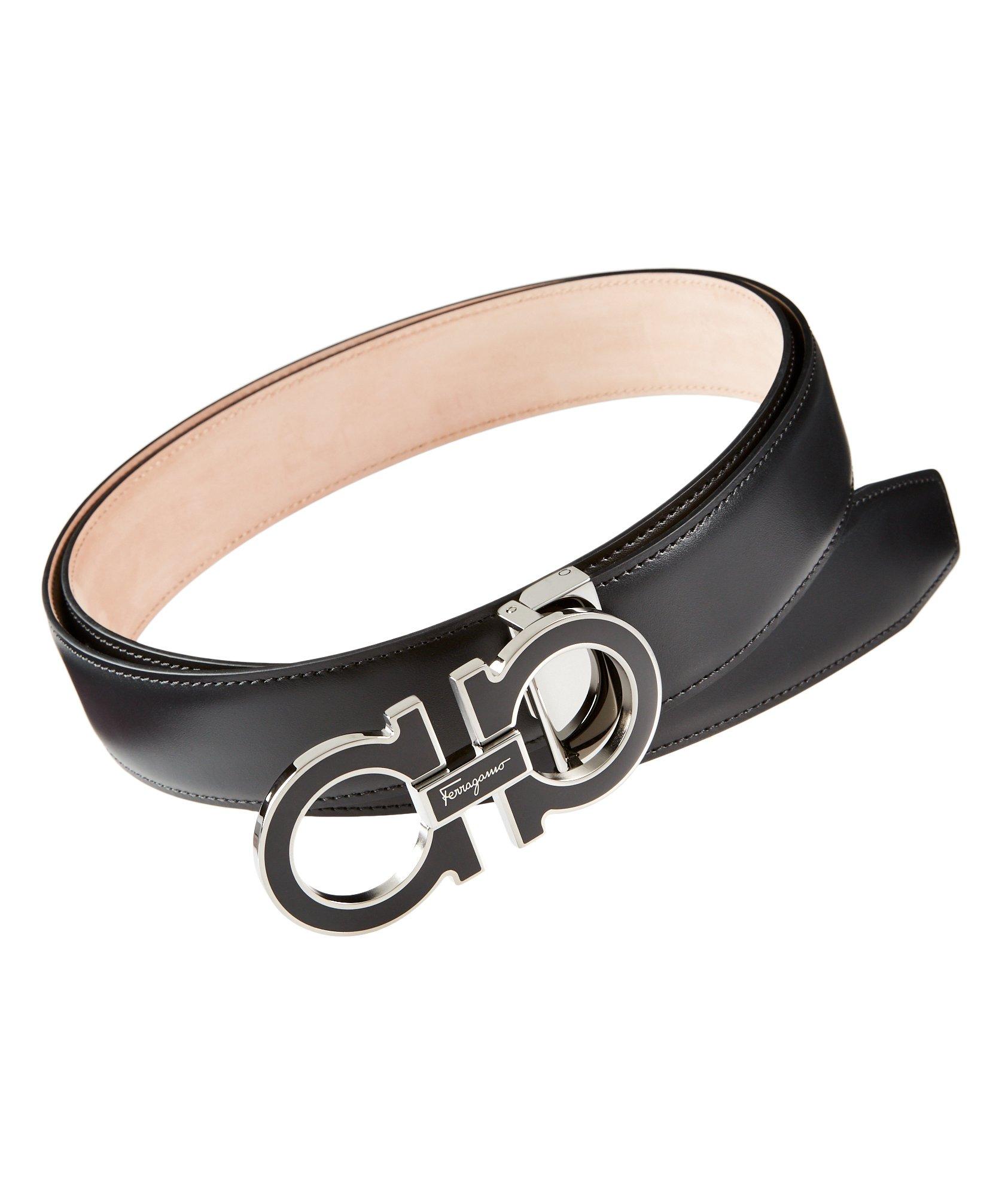 Double Gancini Buckle Belt image 0