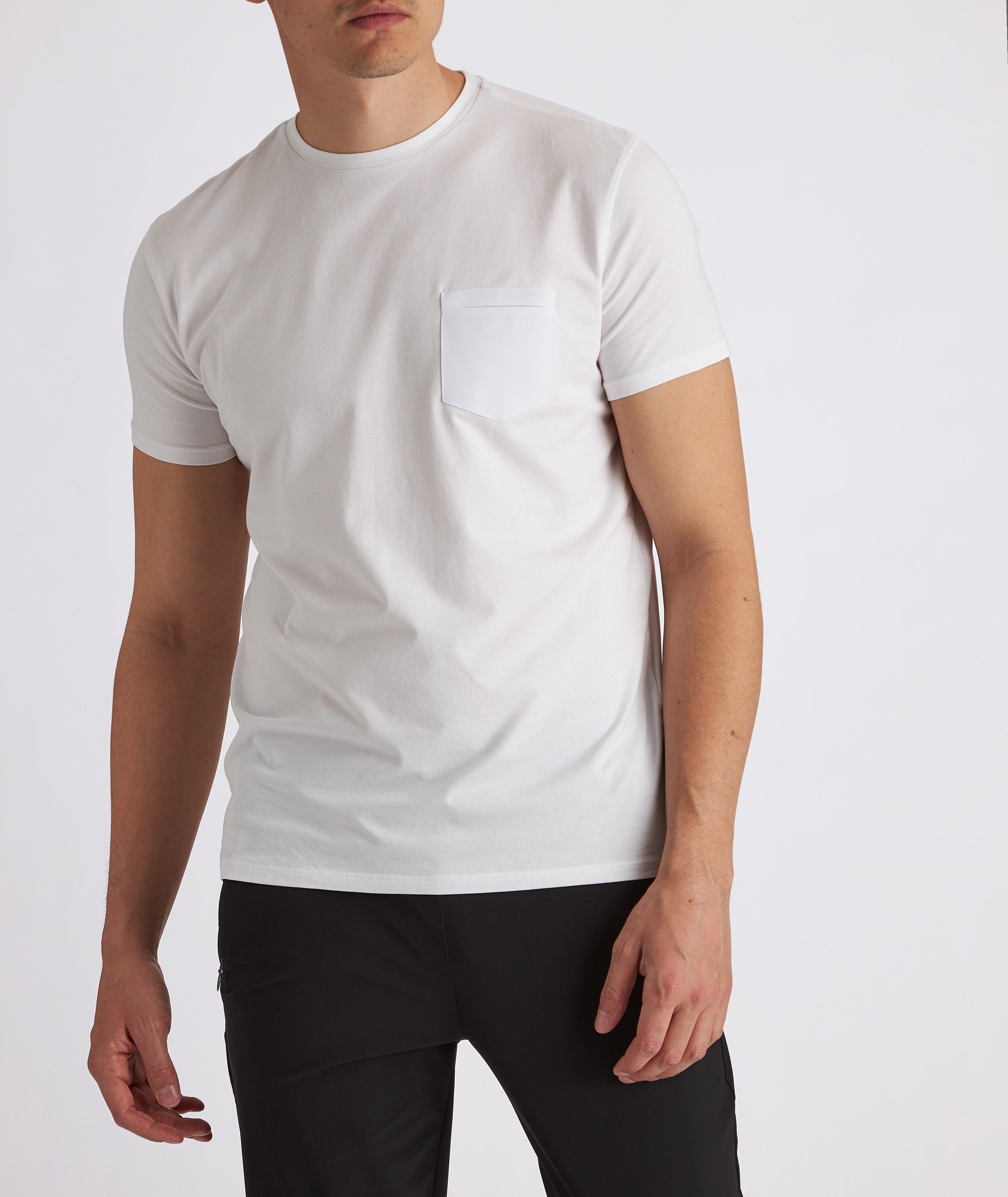 T-shirt en tissu performance extensible image 3