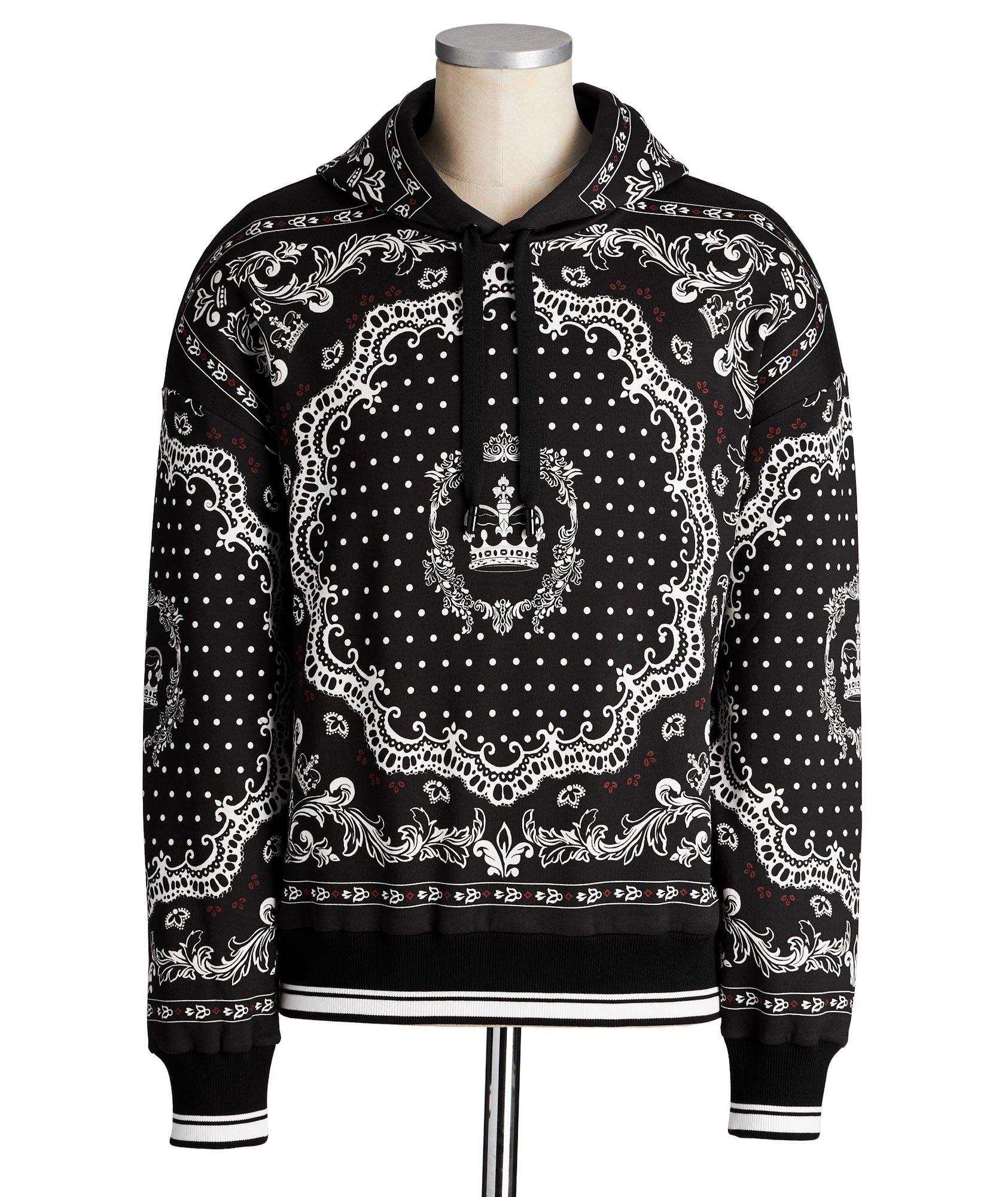 Printed Cotton Hoodie image 0