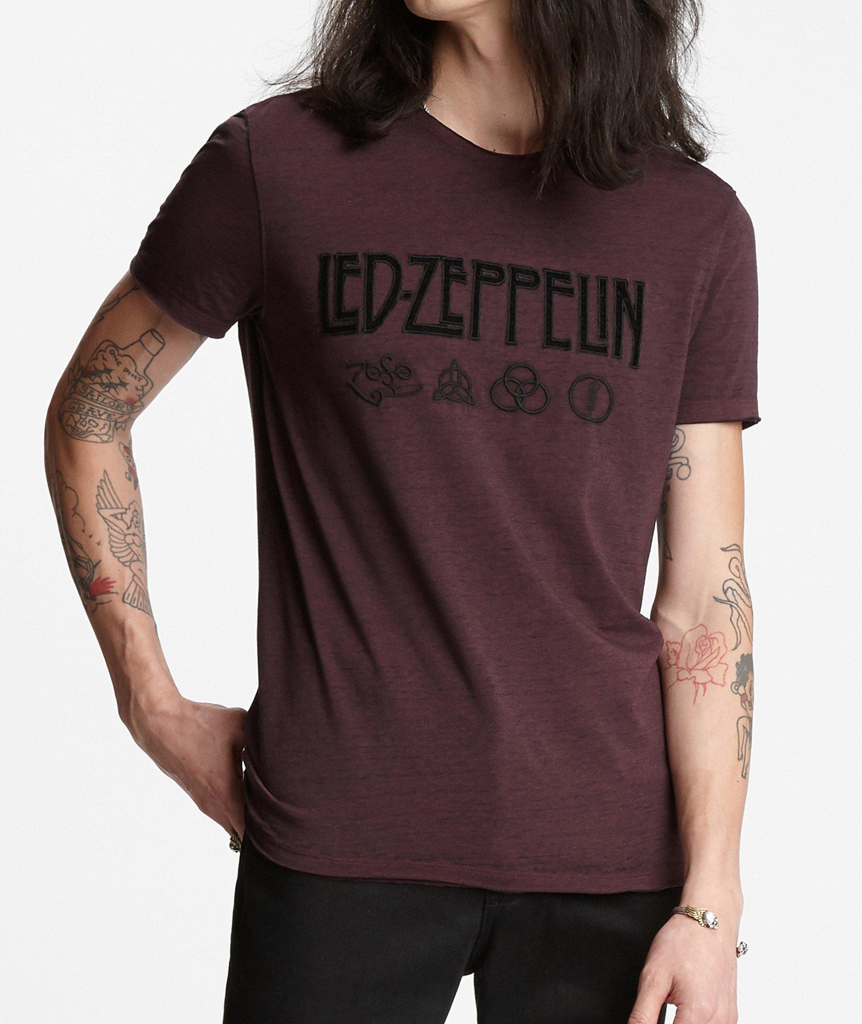 T-shirt de Led Zeppelin avec symboles image 0