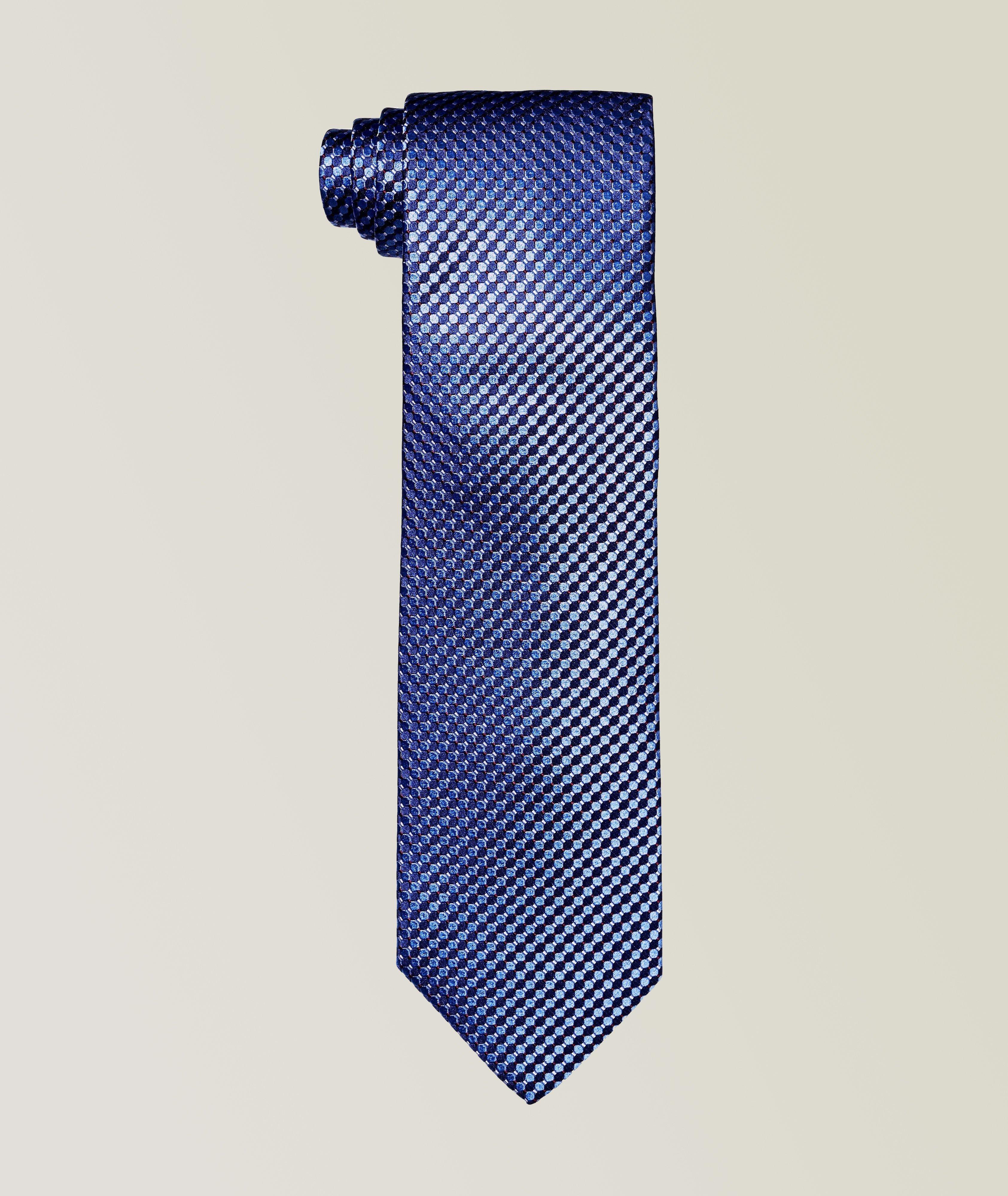 Micro-Dot Silk Tie image 0