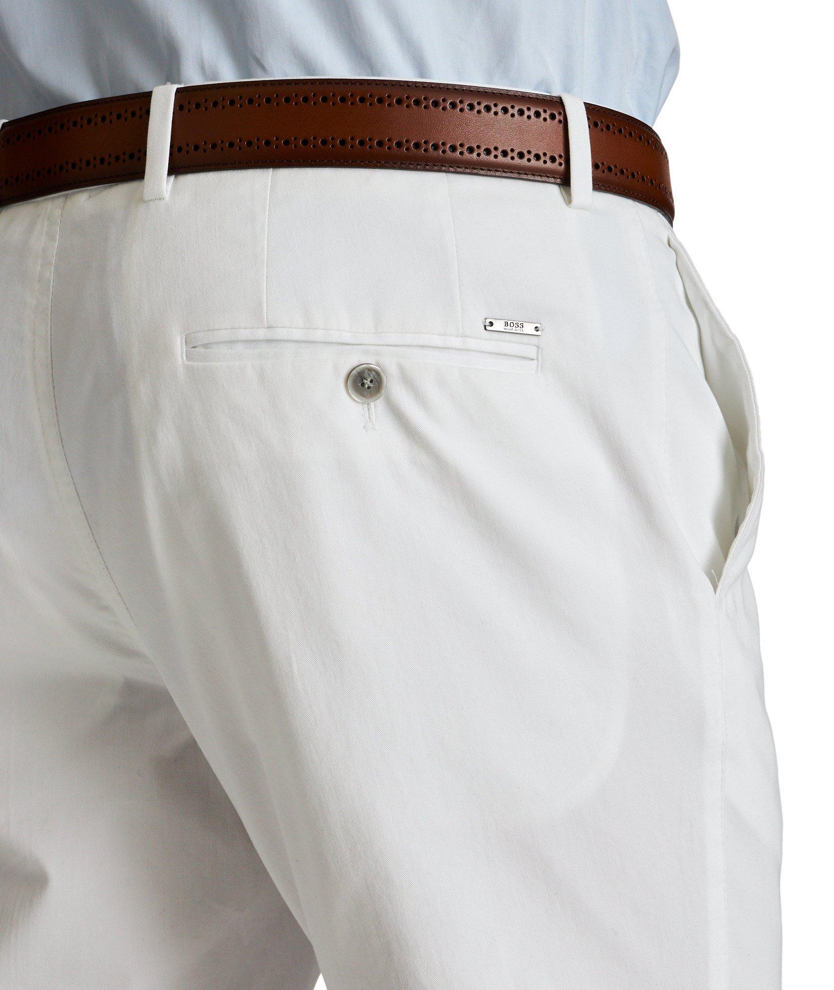 Slim Fit Stretch-Cotton Dress Pants image 2