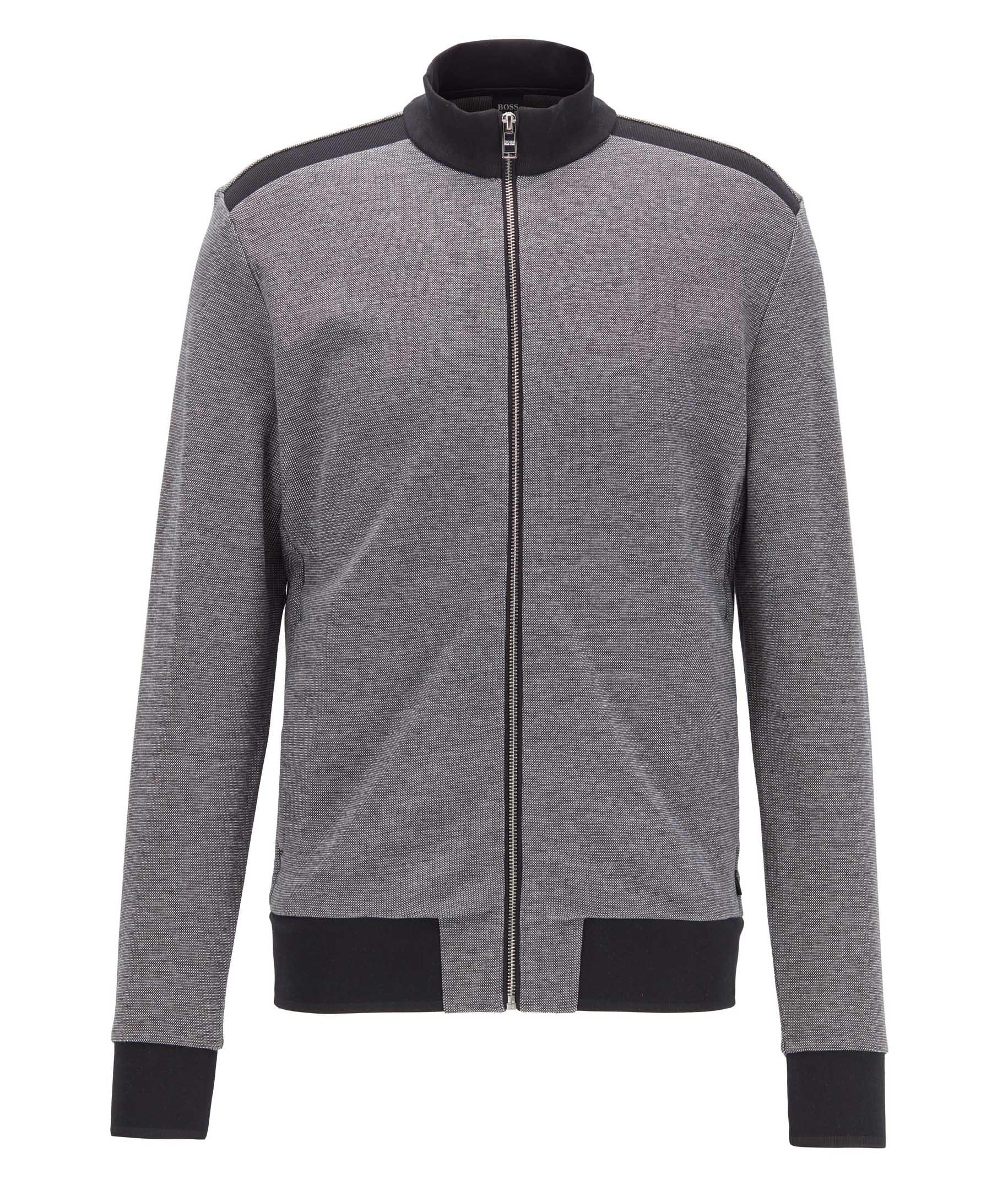 Zip-Up Cotton-Blend Sweatshirt image 0