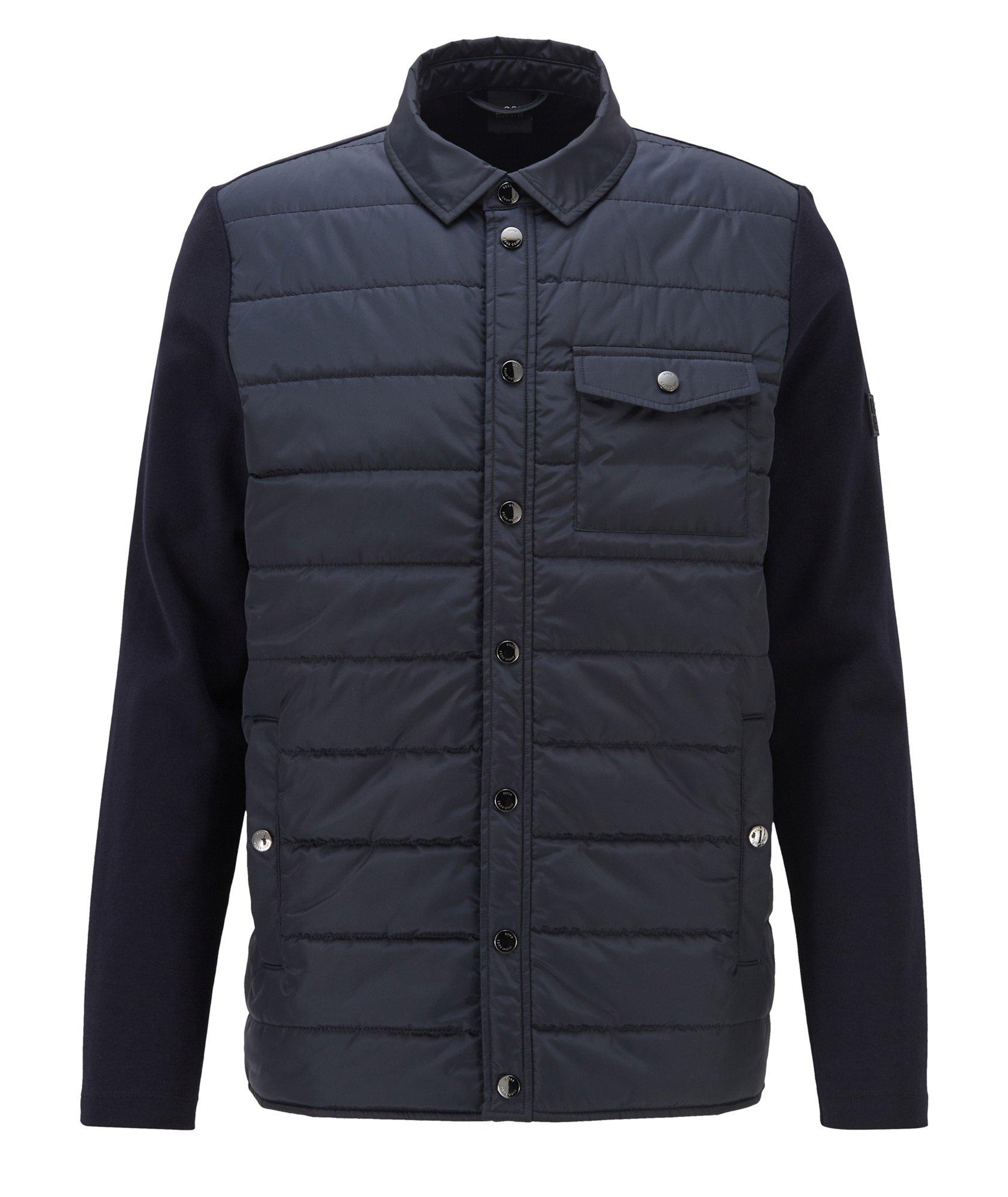 Padded Hybrid Sweater image 0