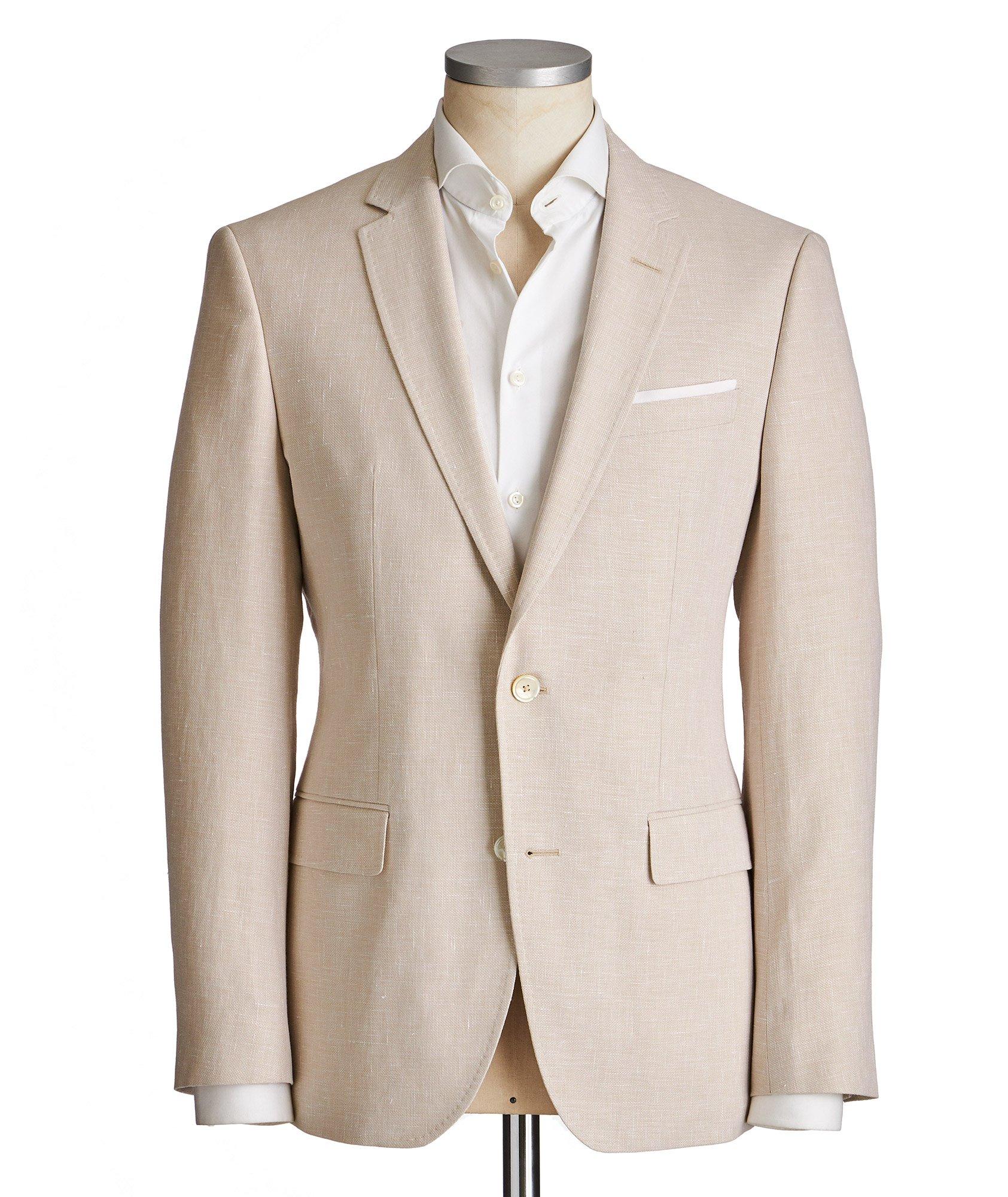 Veston Hutsons4 en coton et lin image 0