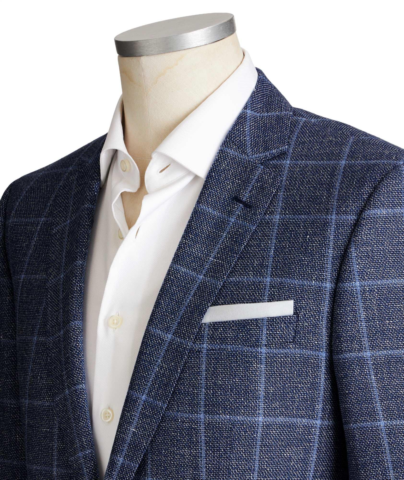Hutsons4 Windowpane Sports Jacket image 1