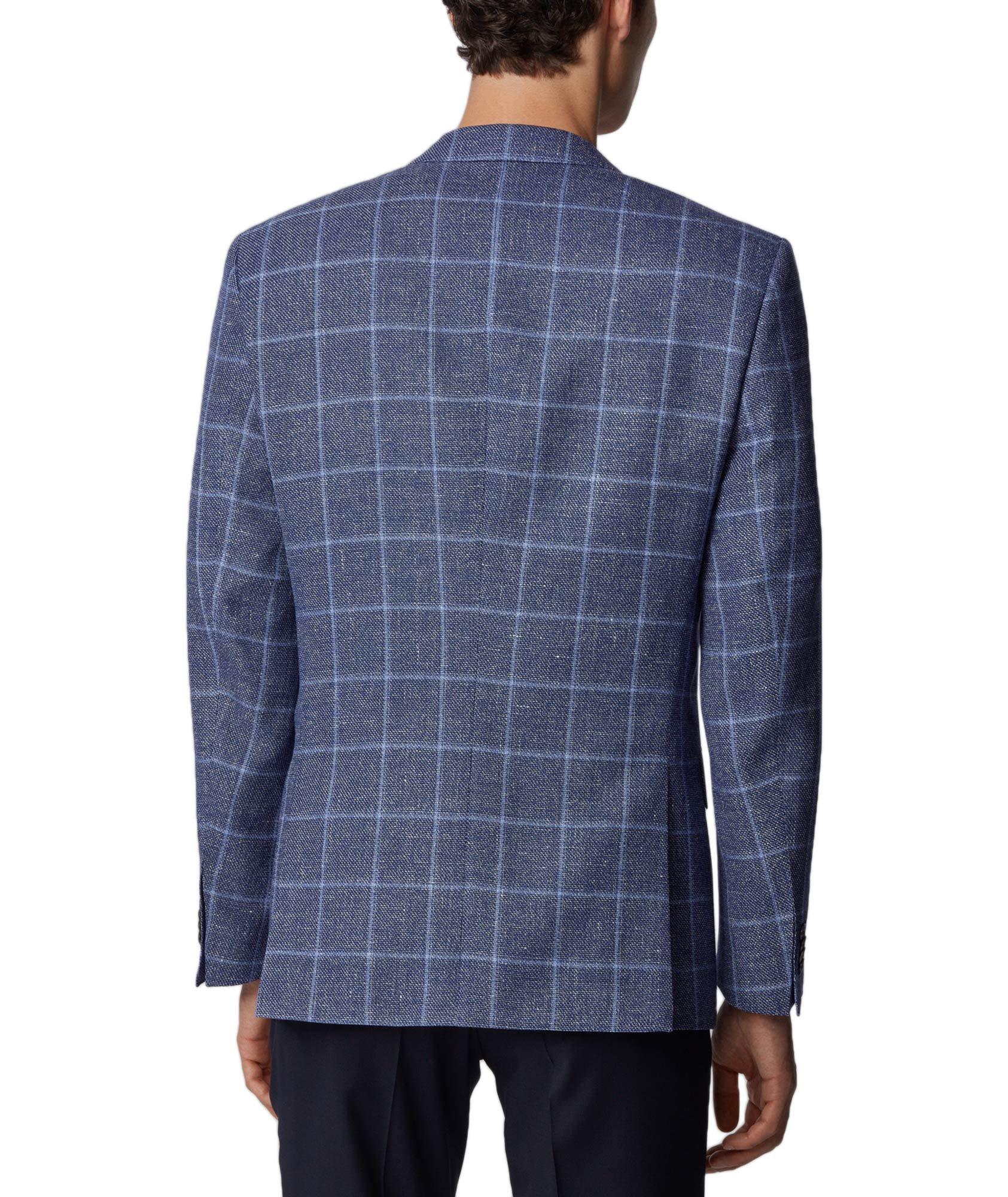 Hutsons4 Windowpane Sports Jacket image 3