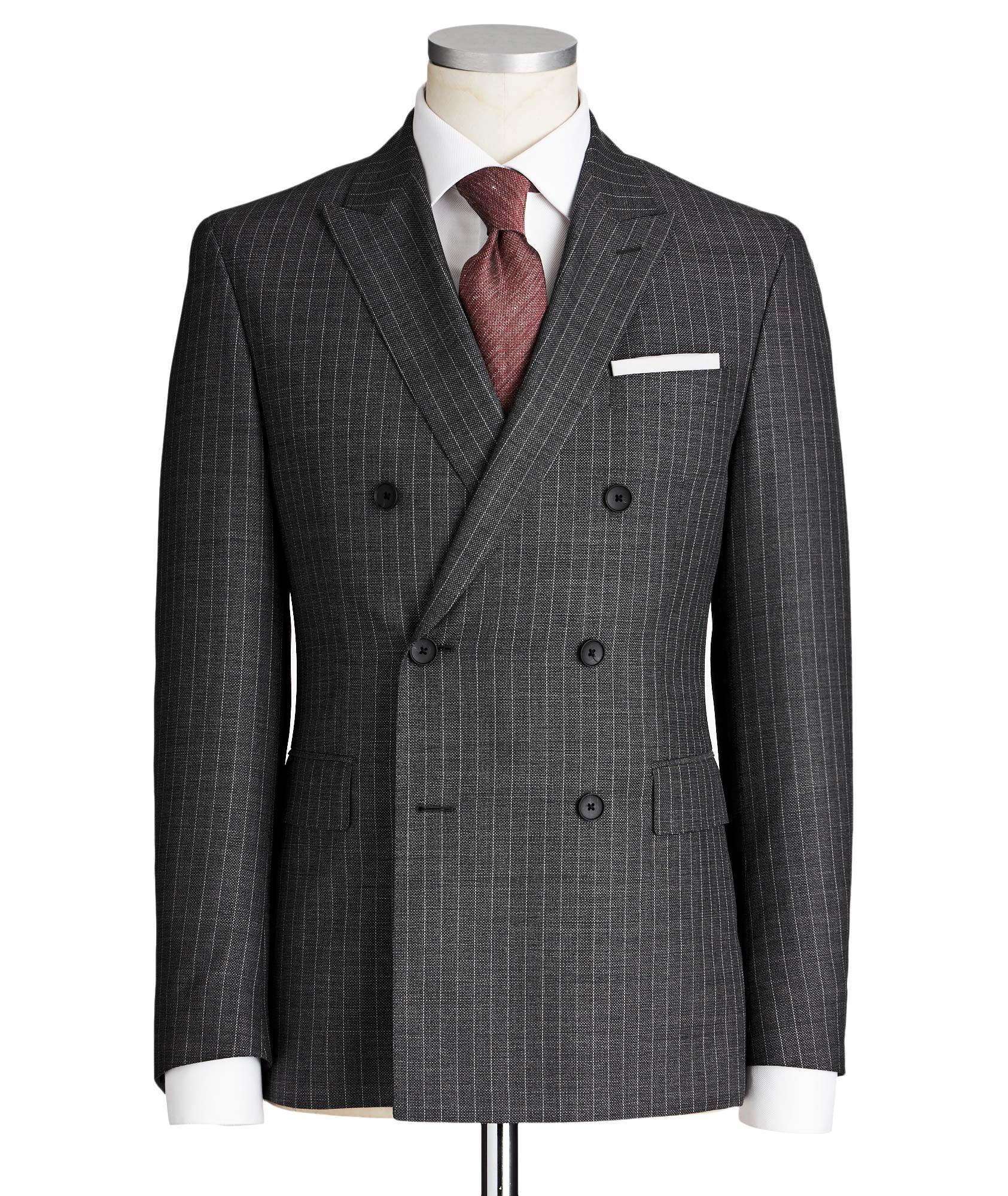 Namil3/Ben2 Double-Breasted Pinstriped Suit image 0