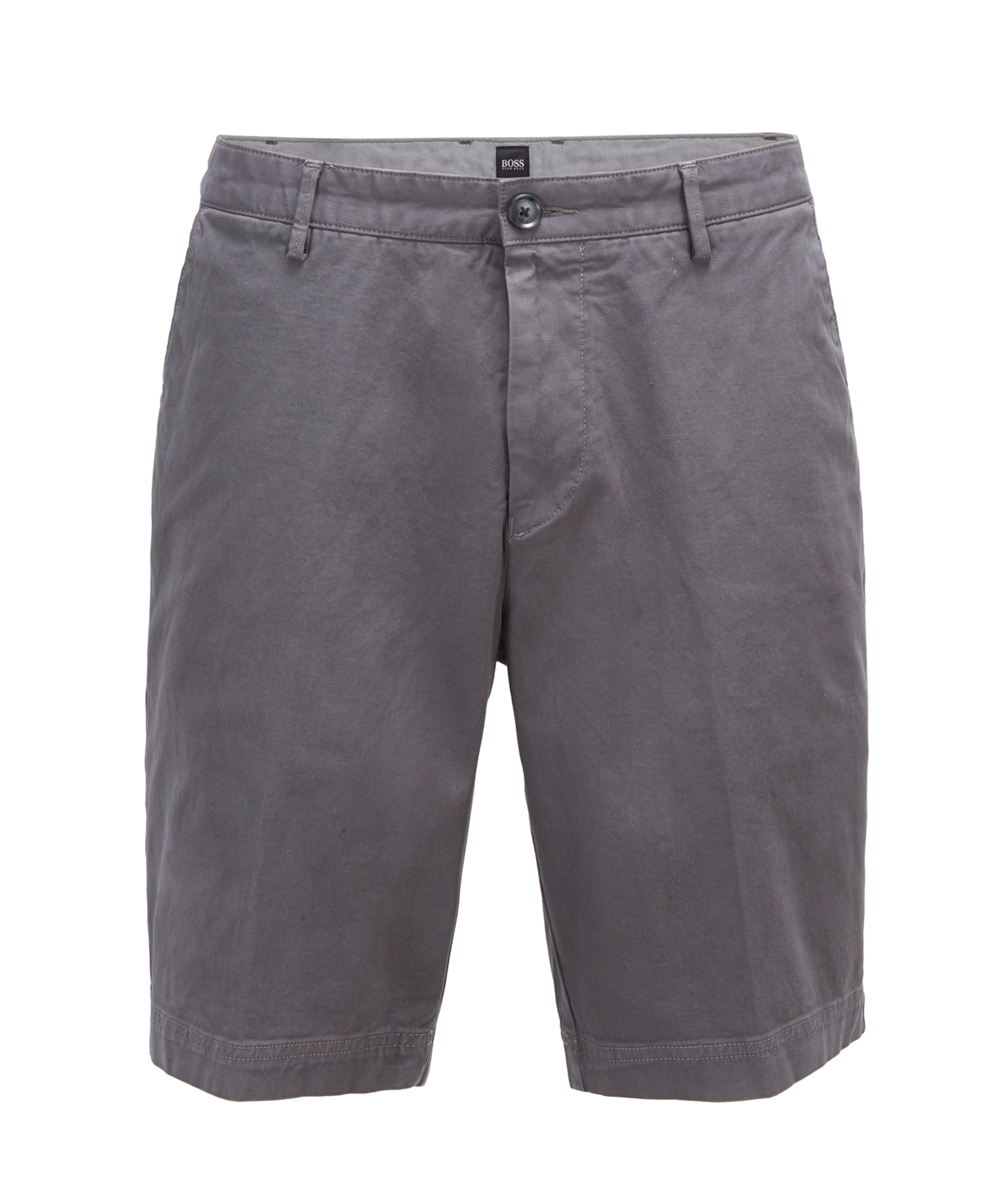 BOSS Slice Stretch-Cotton Shorts | Shorts | Harry Rosen
