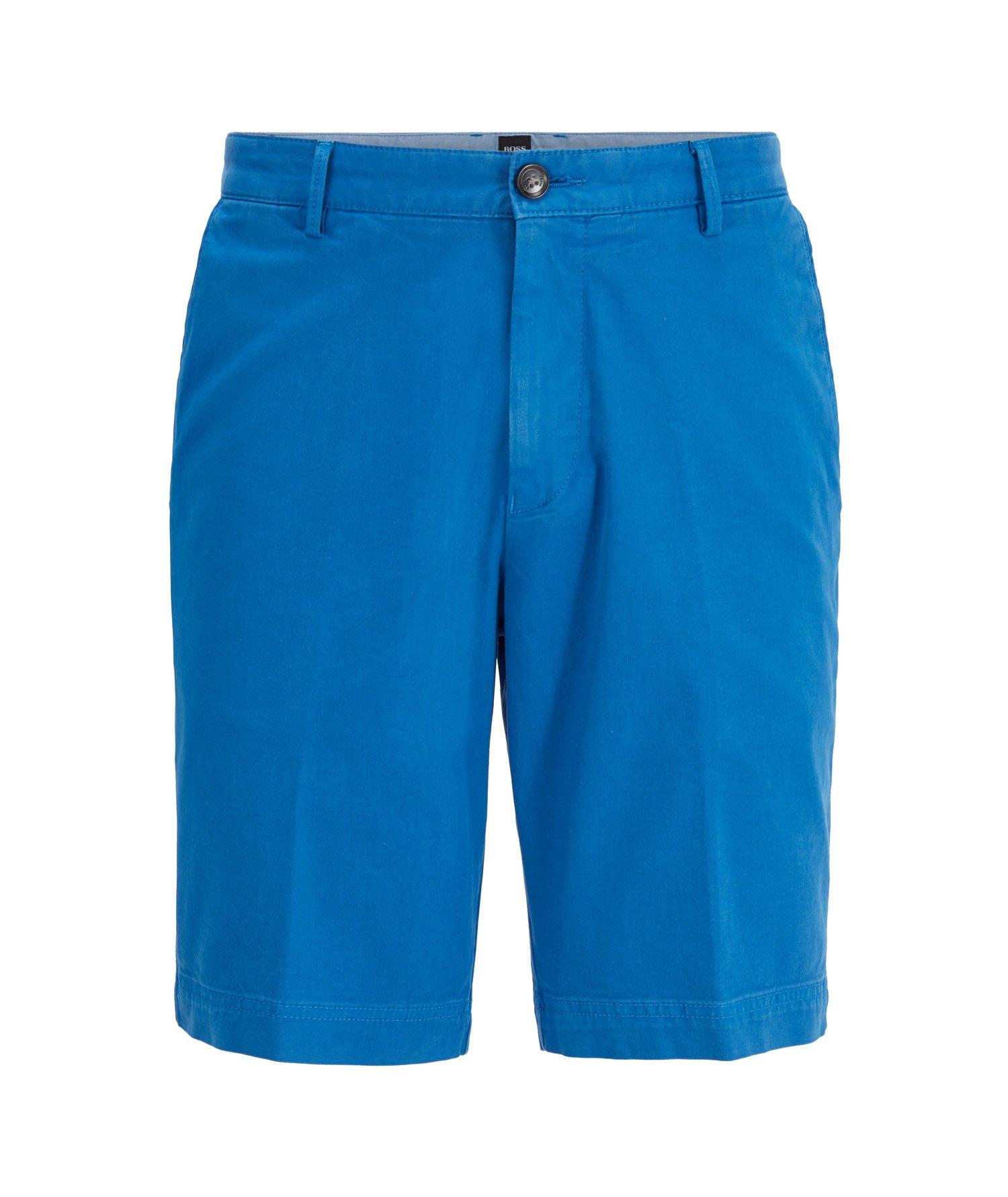 BOSS Slice Stretch-Cotton Shorts | Shorts | Harry Rosen