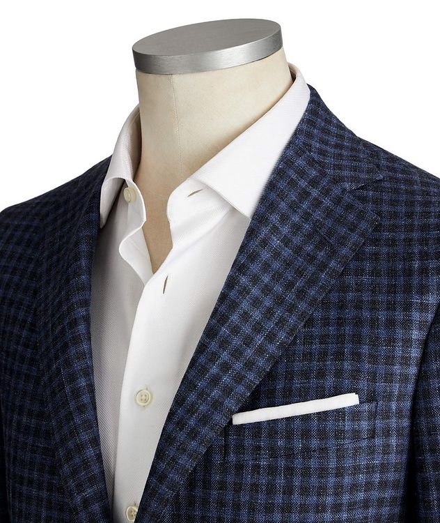 Cosmo Wool, Silk & Linen Sports Jacket picture 2