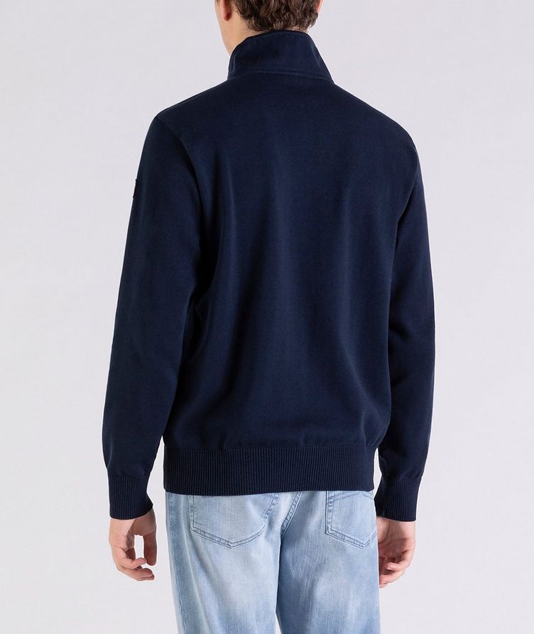 Half-Zip Cotton Sweater image 2
