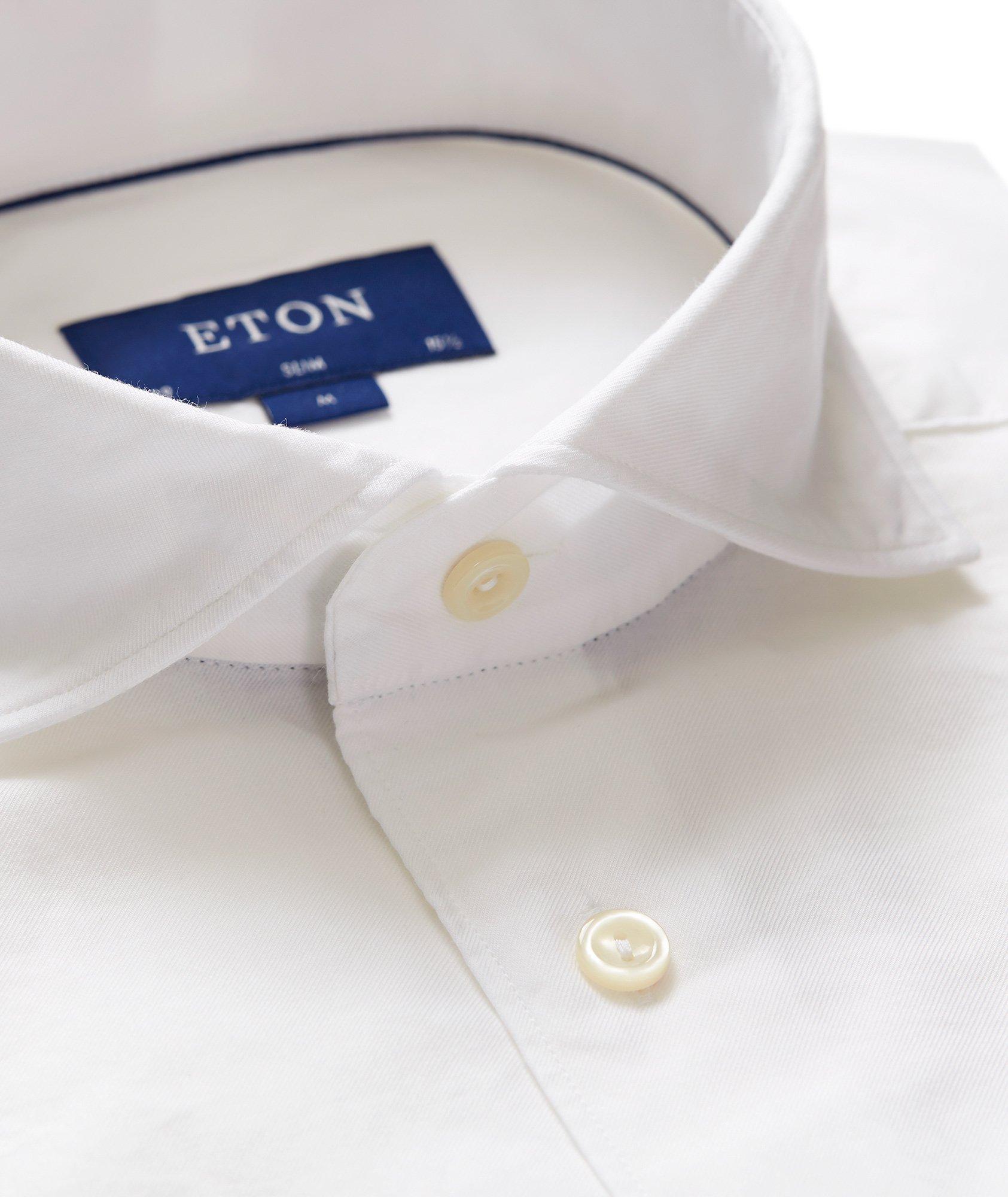 Chemise en coton et soie de coupe contemporaine image 1
