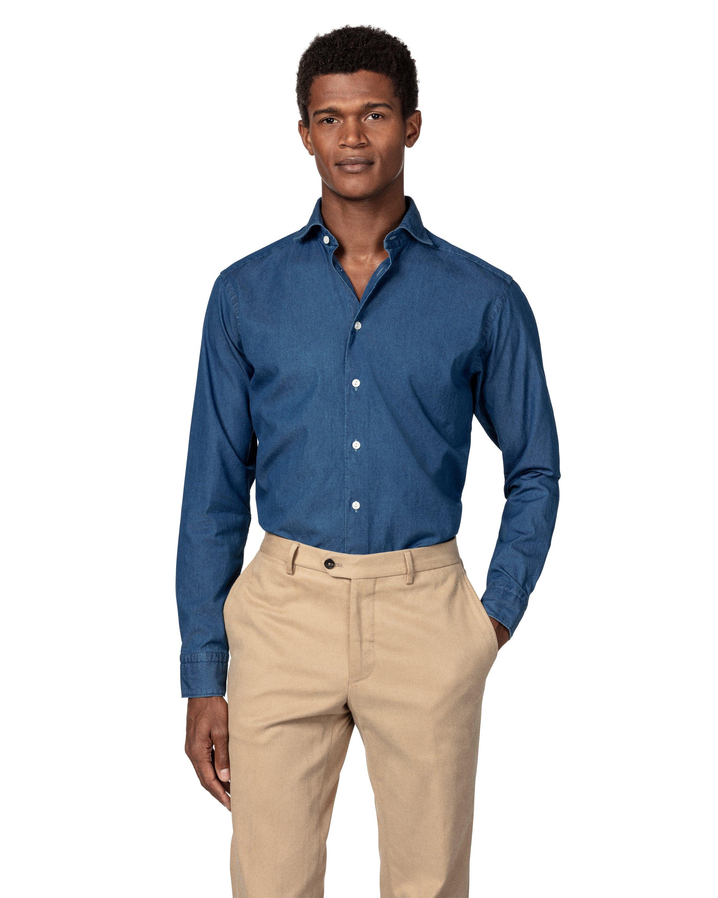 Soft Contemporary Fit Chambray Shirt image 1