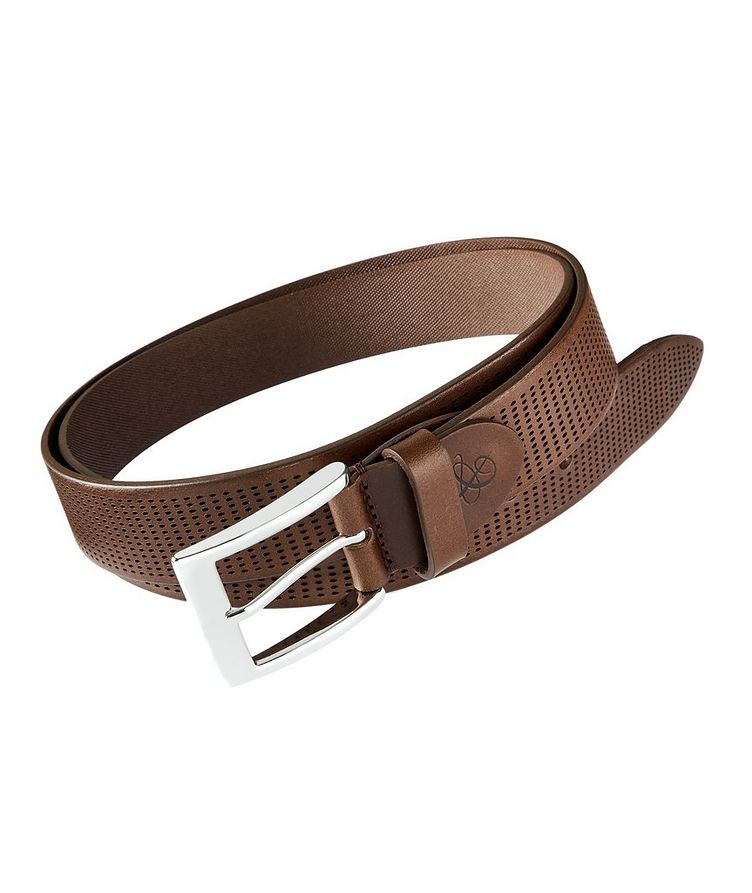 Perforated Leather Belt image 0