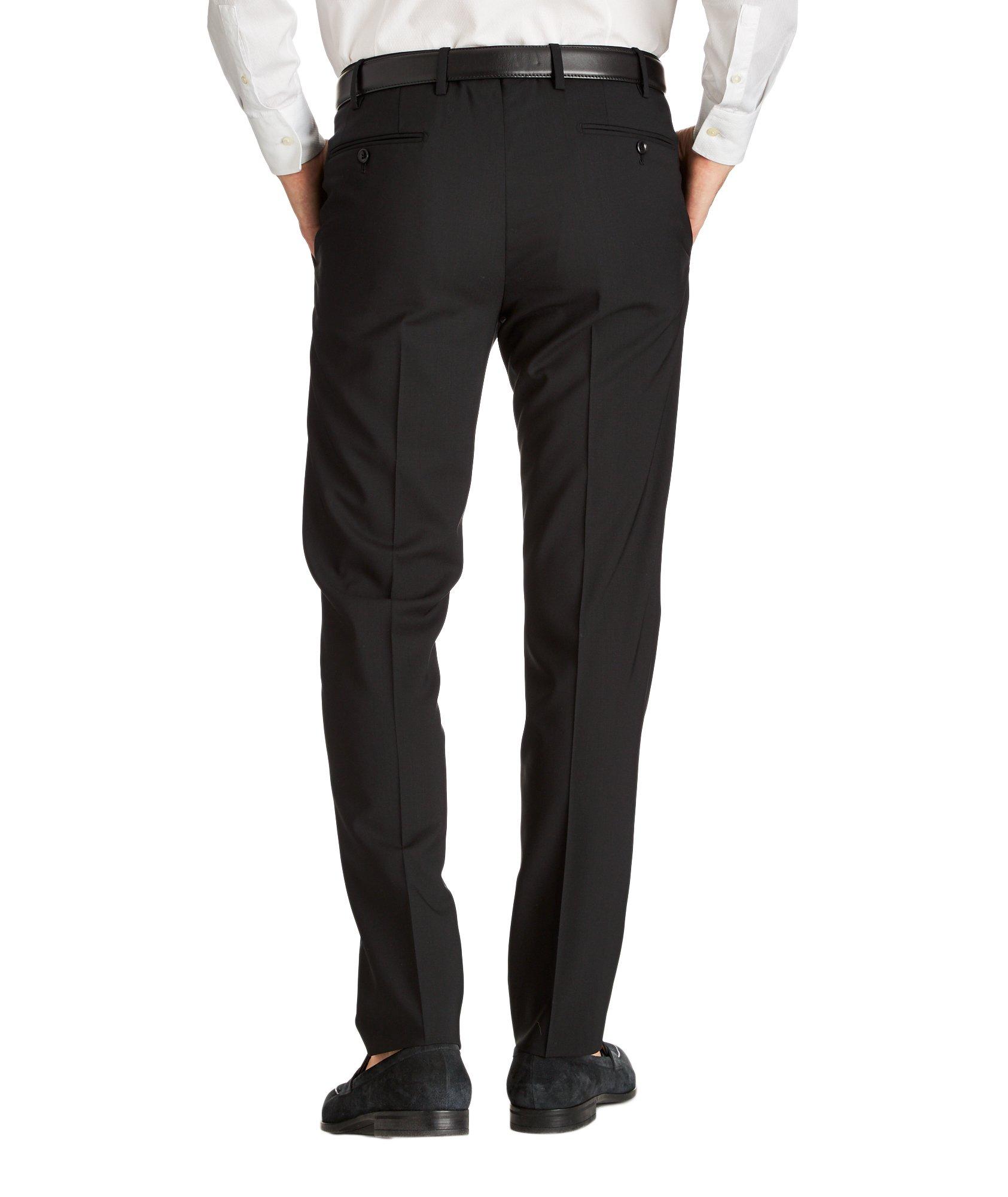 Stretch-Virgin Wool Trousers image 1