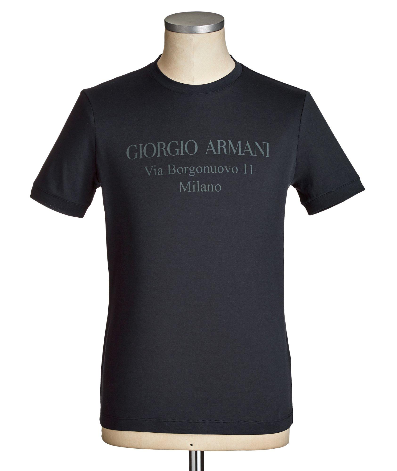 T-shirt imprimé en coton image 0