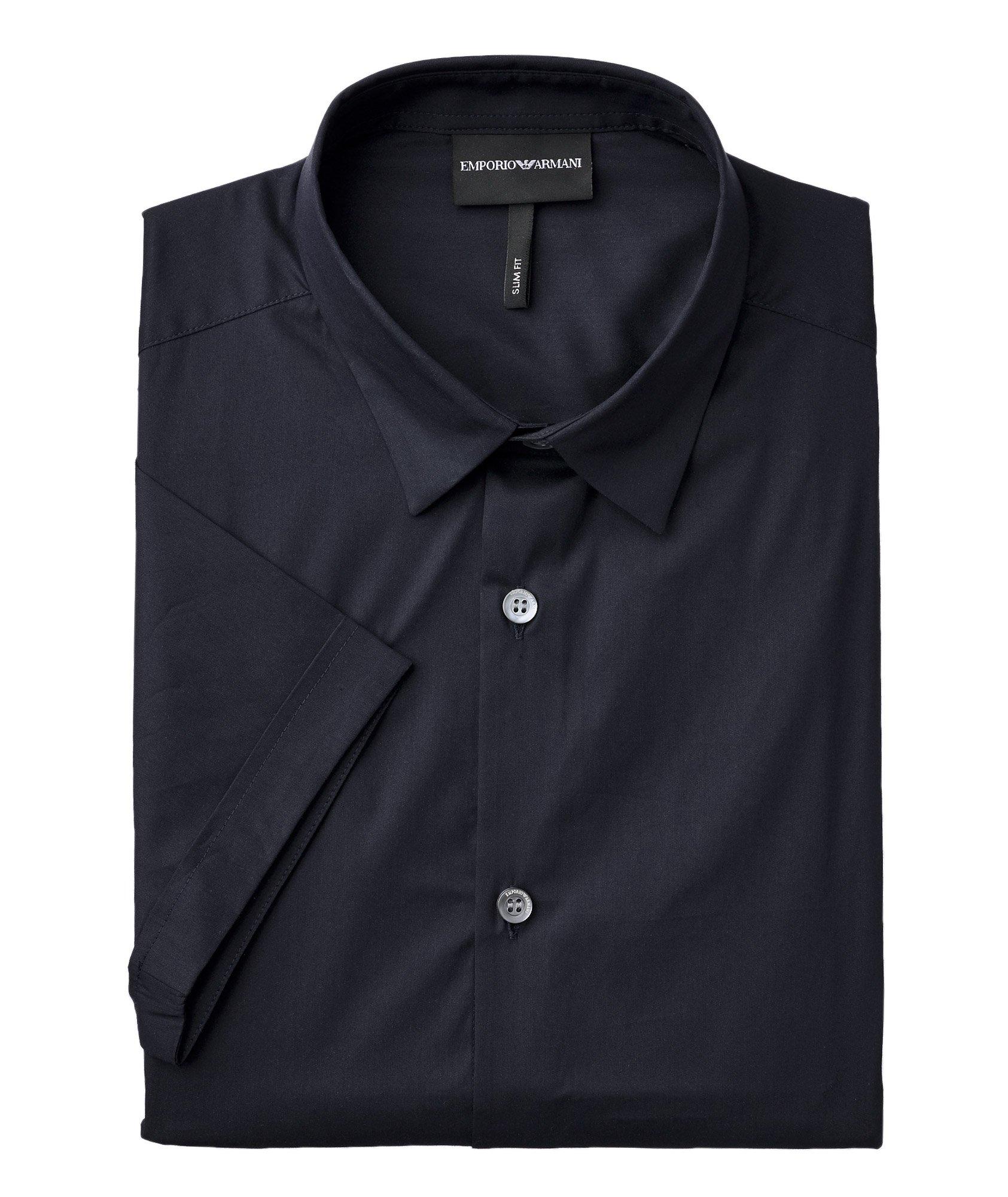 Chemise à manches courtes de coupe amincie image 0