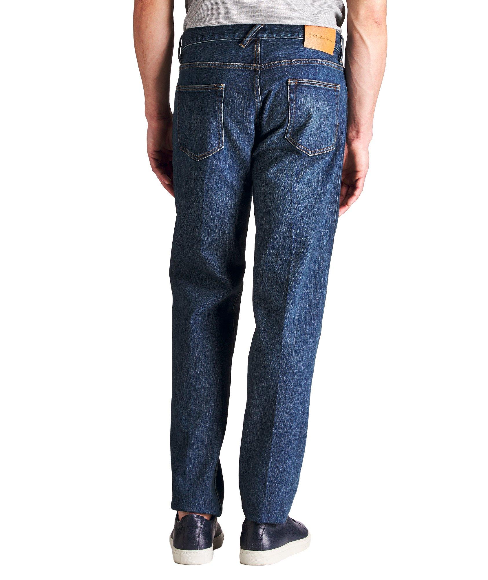 Straight Fit Selvedge Jeans image 1