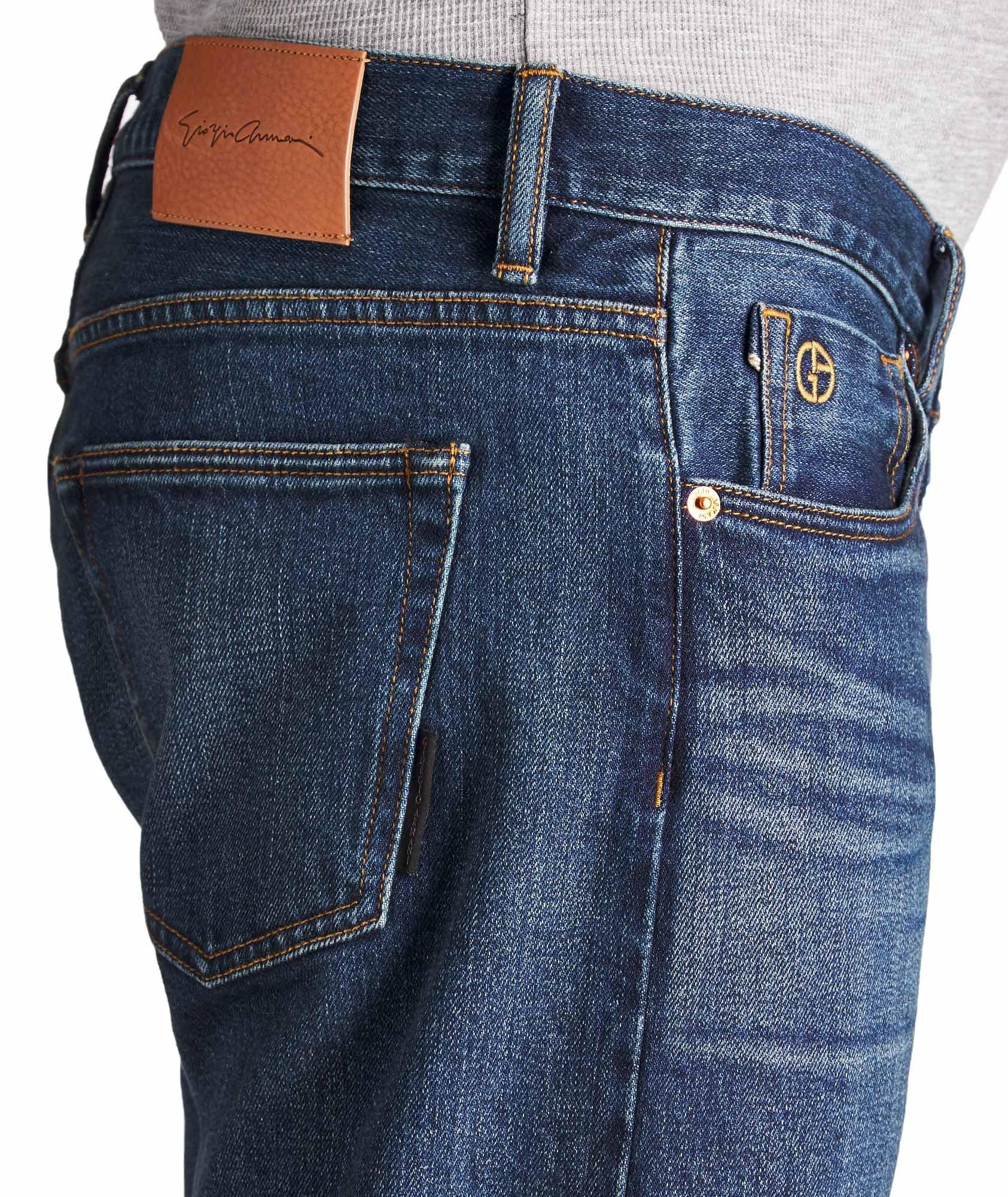 Straight Fit Selvedge Jeans image 2