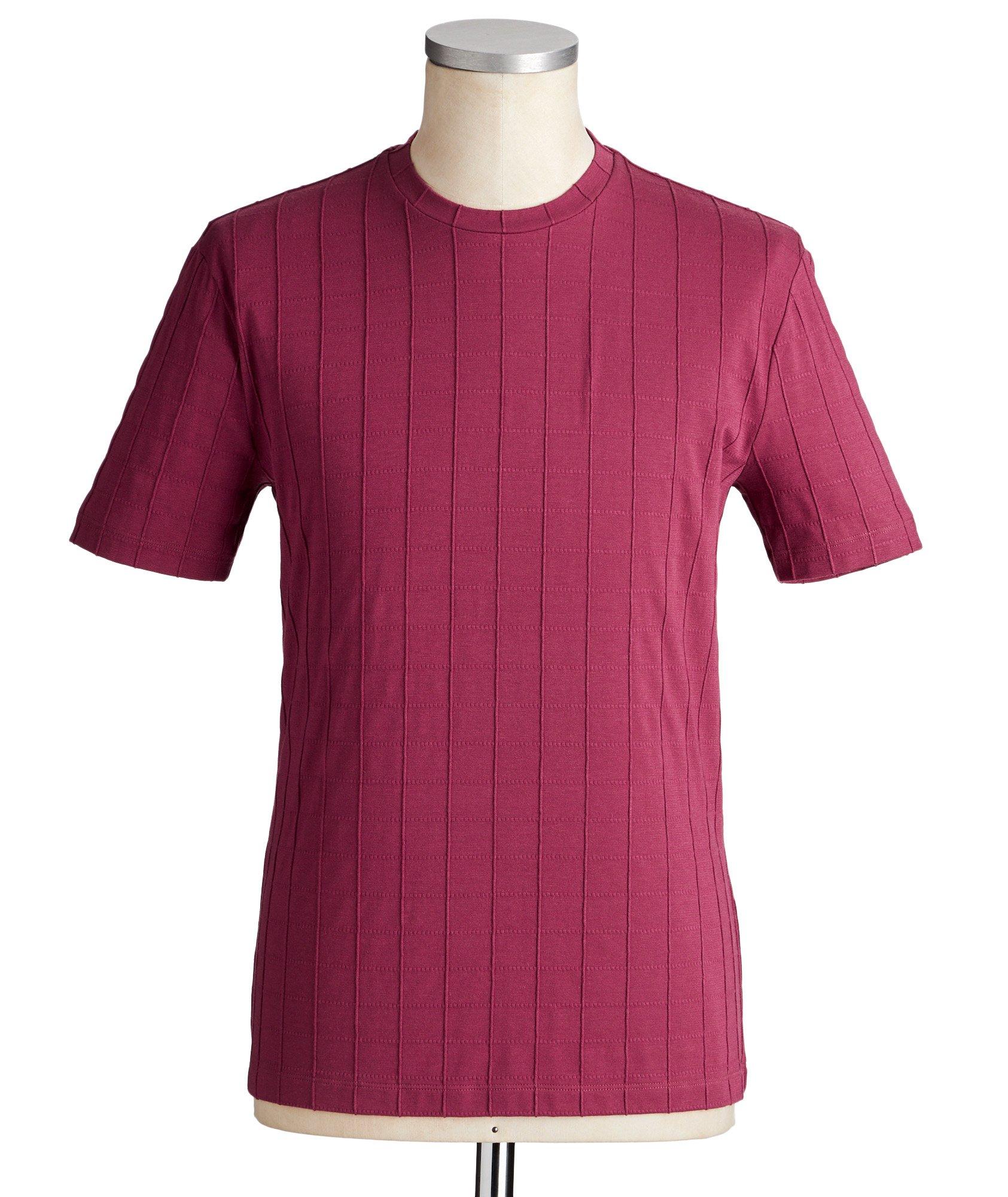 Textured Stretch-Cashmere T-Shirt image 0