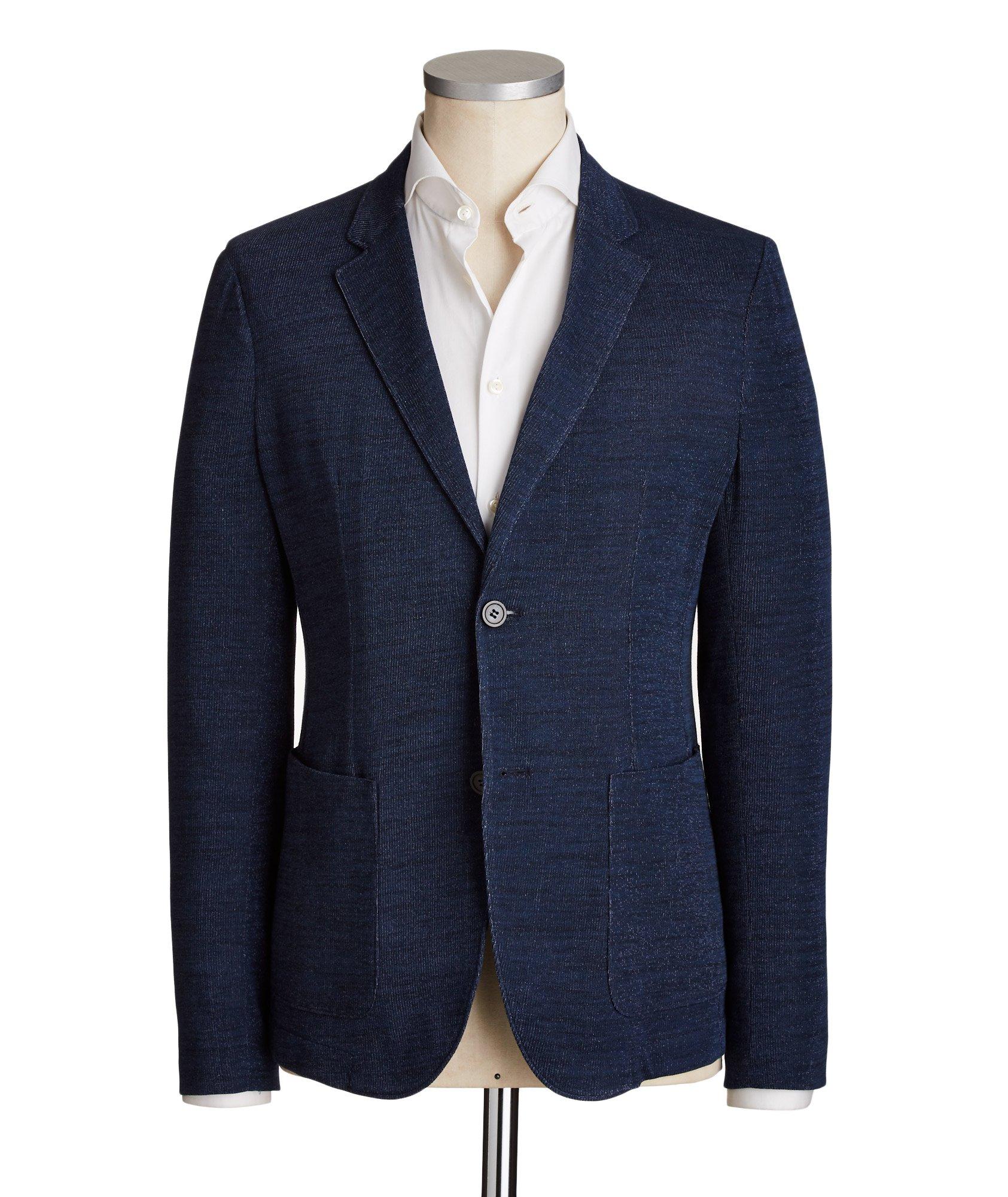 Unstructured Cotton Sports Jacket image 0