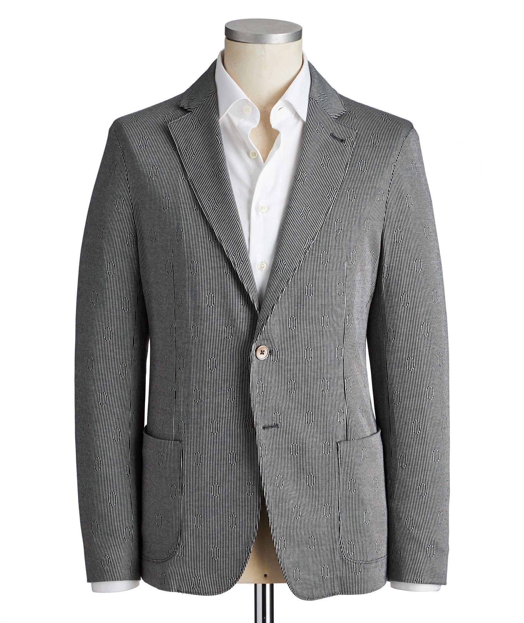 Unstructured Cotton Sports Jacket image 0