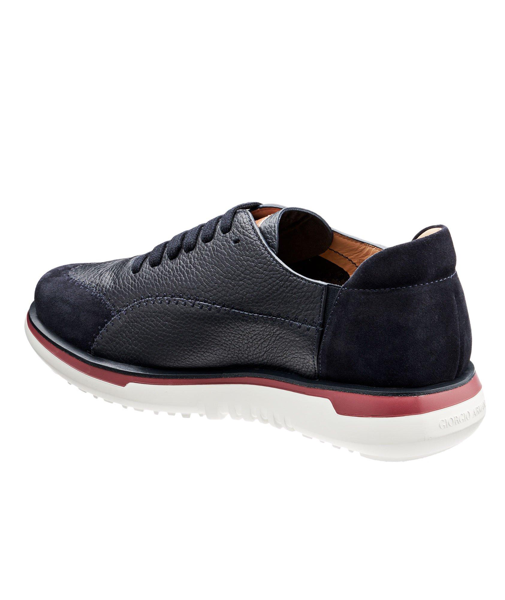 Leather & Suede Sneakers image 1