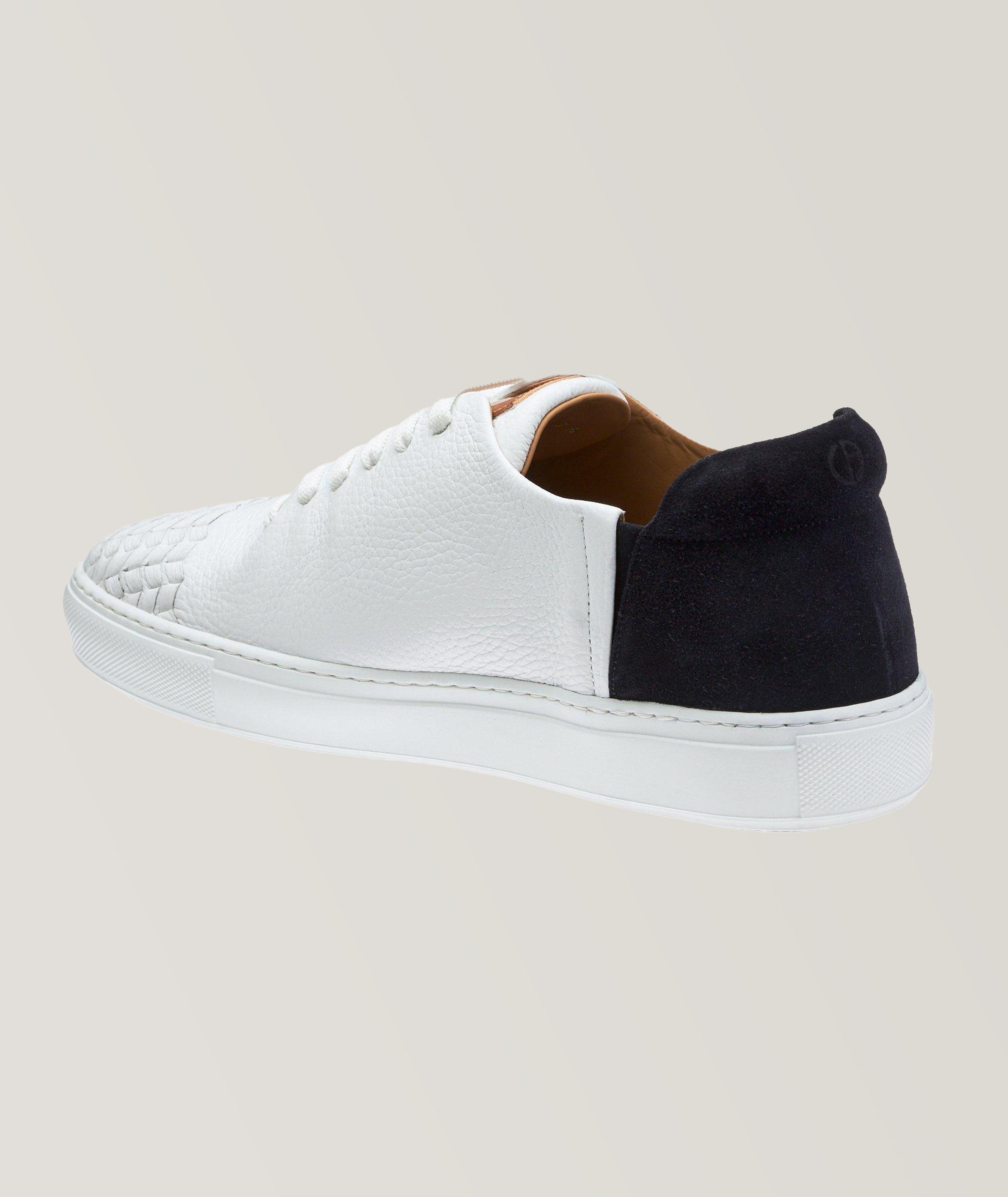 Chaussure sport aux textures variées image 1