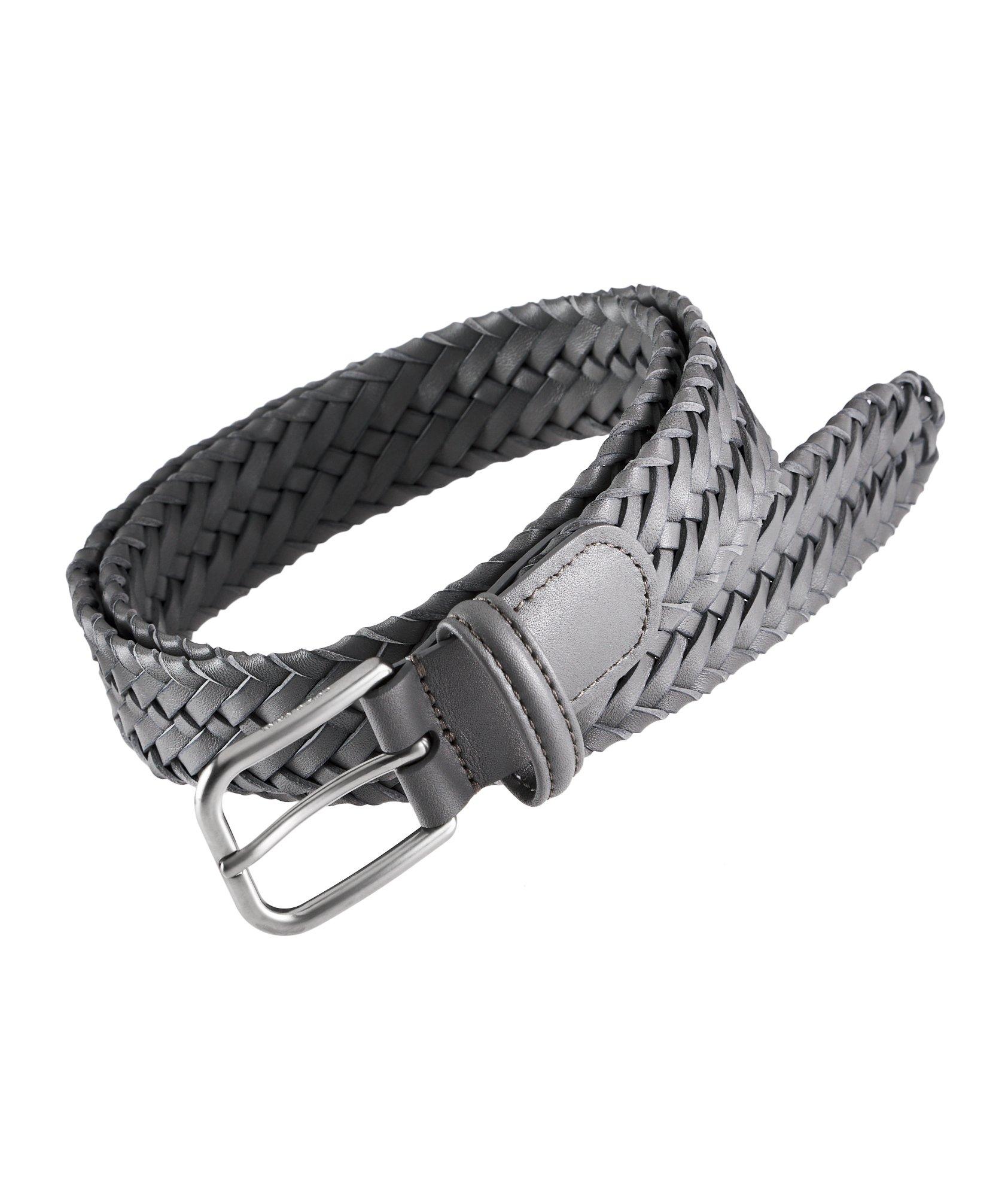Braided Leather Belt image 0