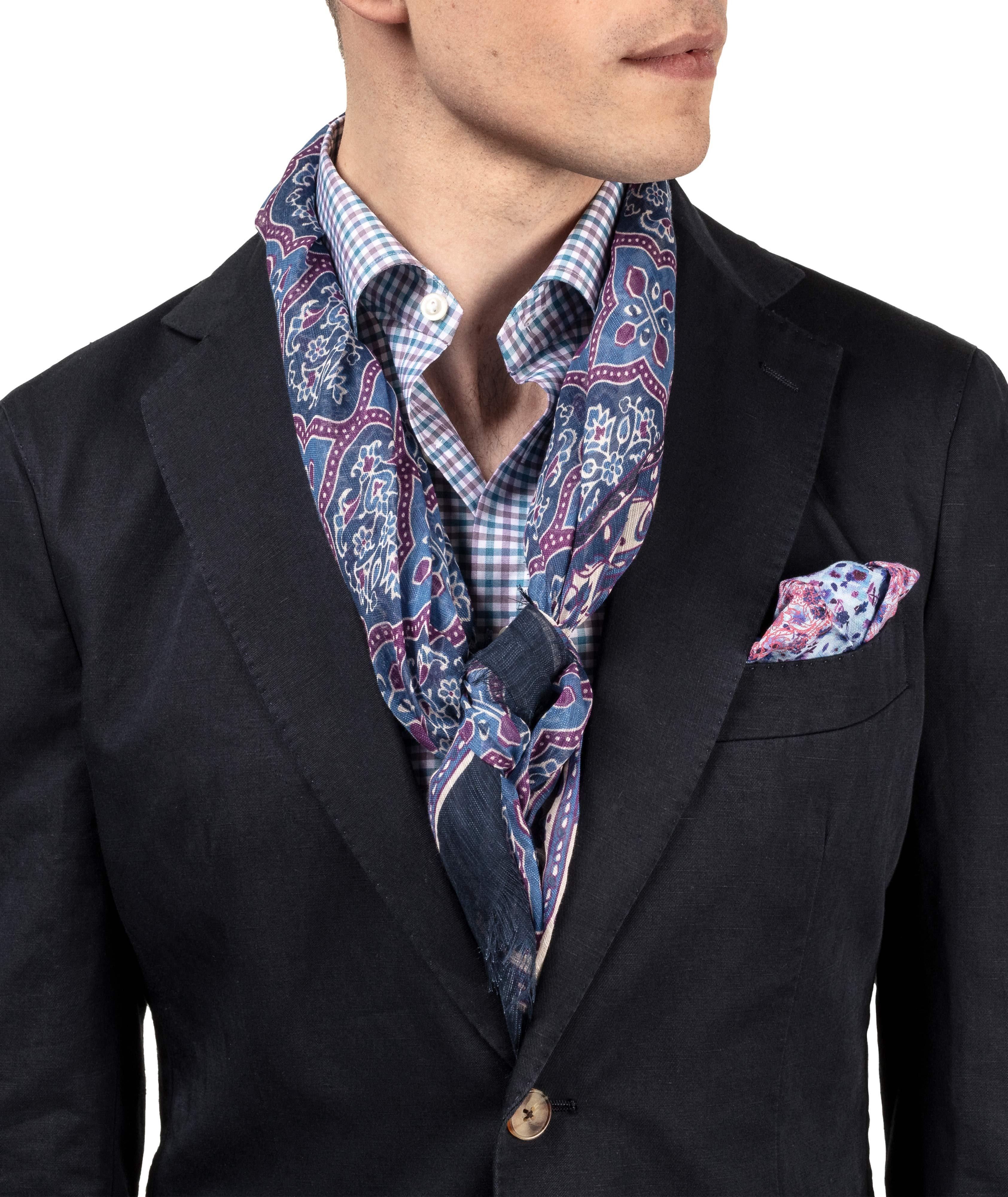 Chemise habillée à carreaux vichy de coupe amincie image 5