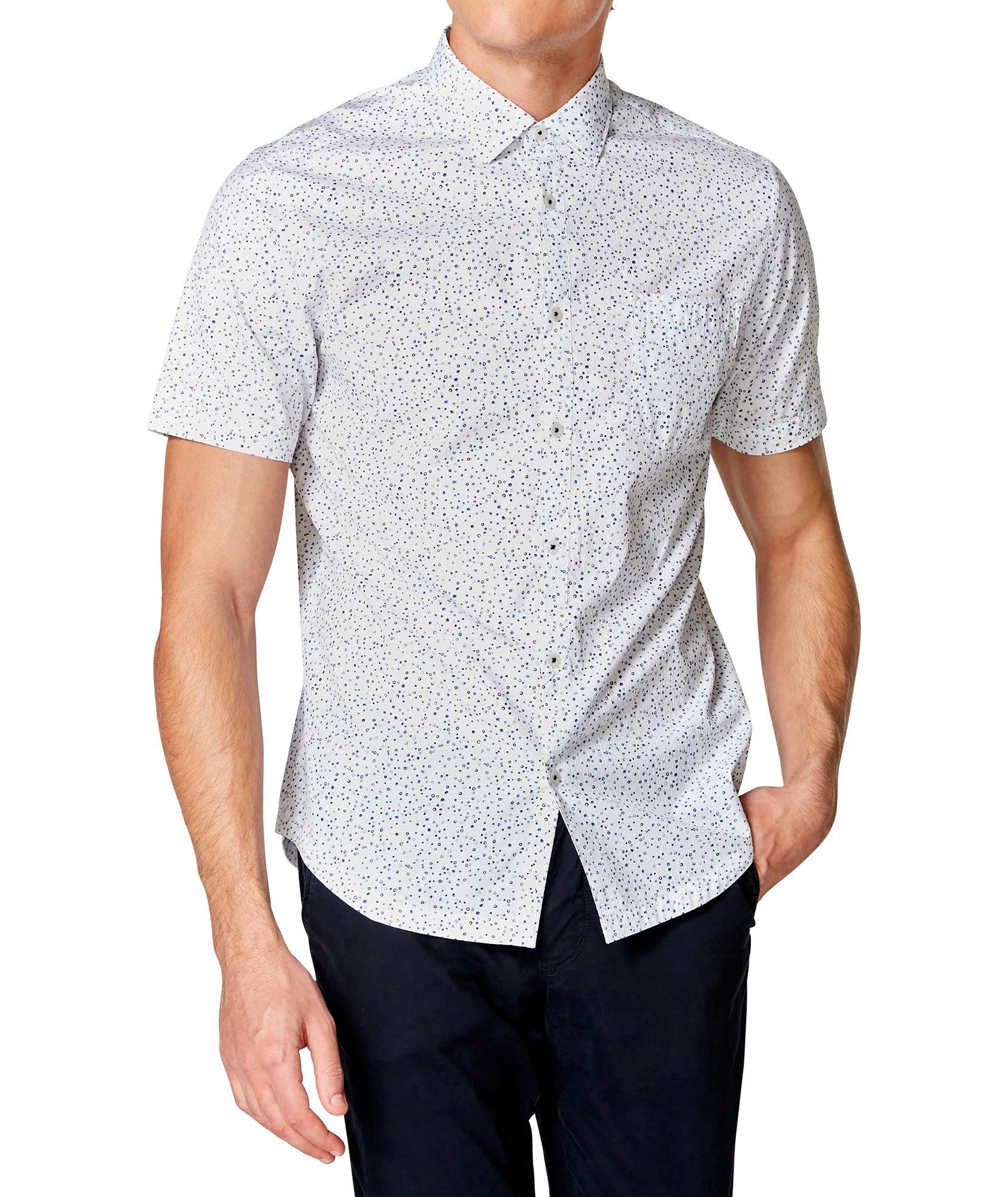 Short-Sleeve Dotted Shirt image 0