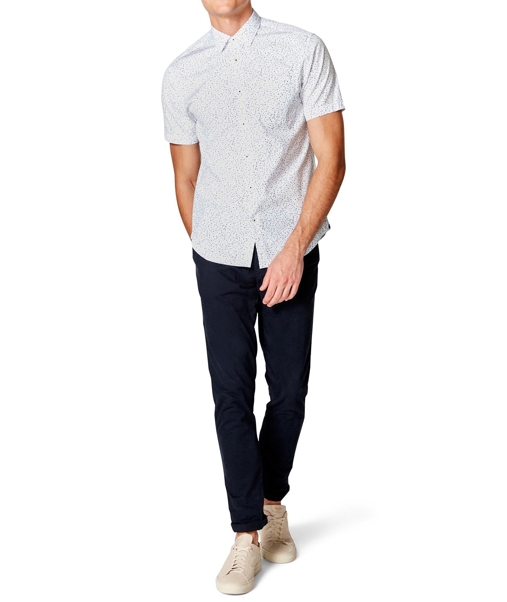 Short-Sleeve Dotted Shirt image 3