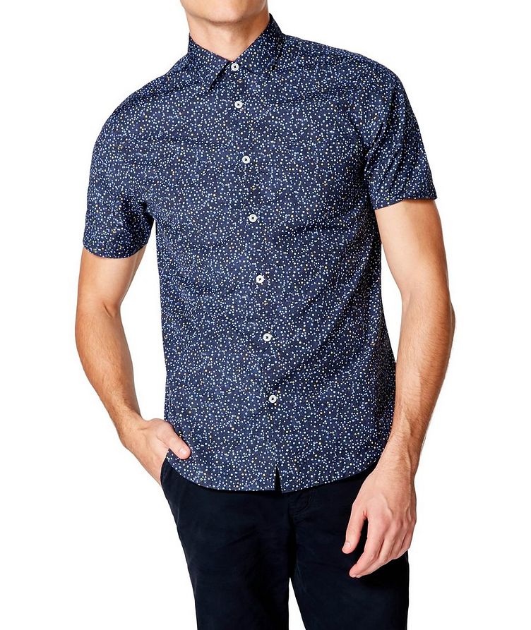 Short-Sleeve Dotted Shirt image 0