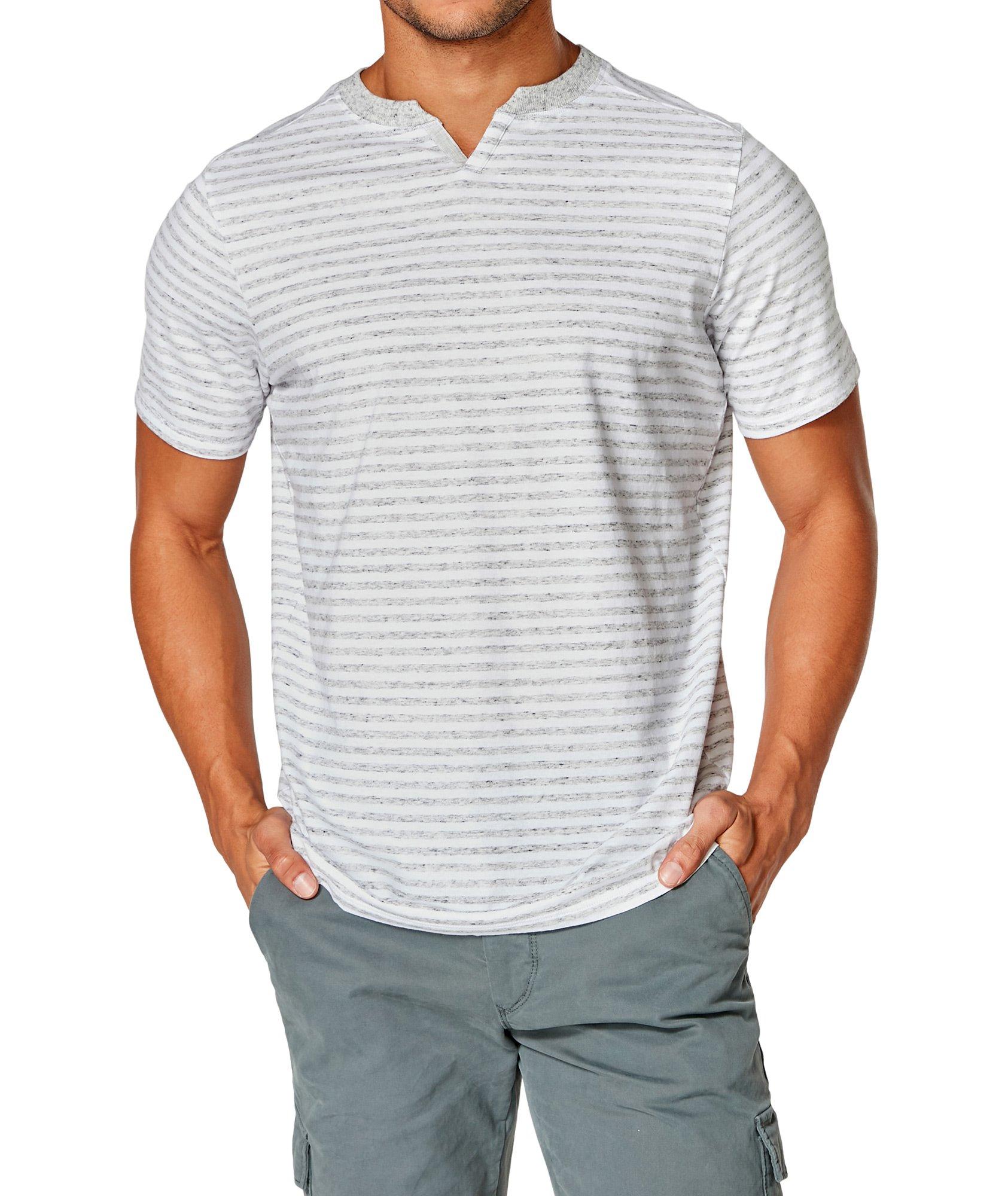 Notched Cotton-Jersey T-Shirt image 0