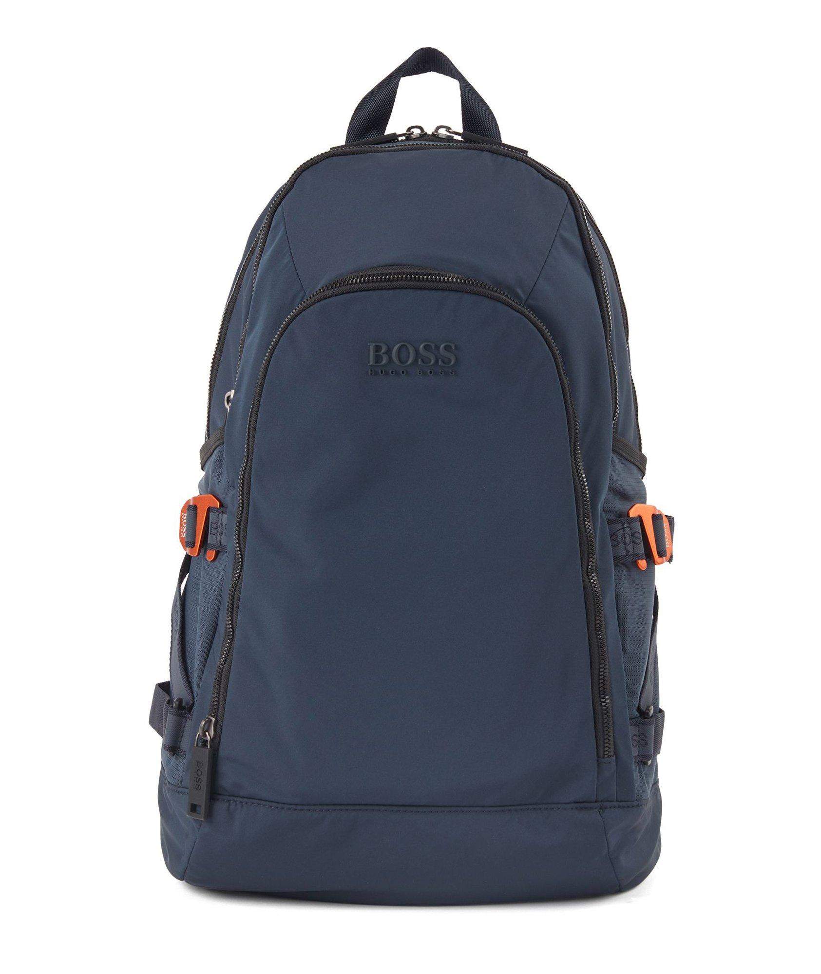 Structured Nylon Backpack image 0